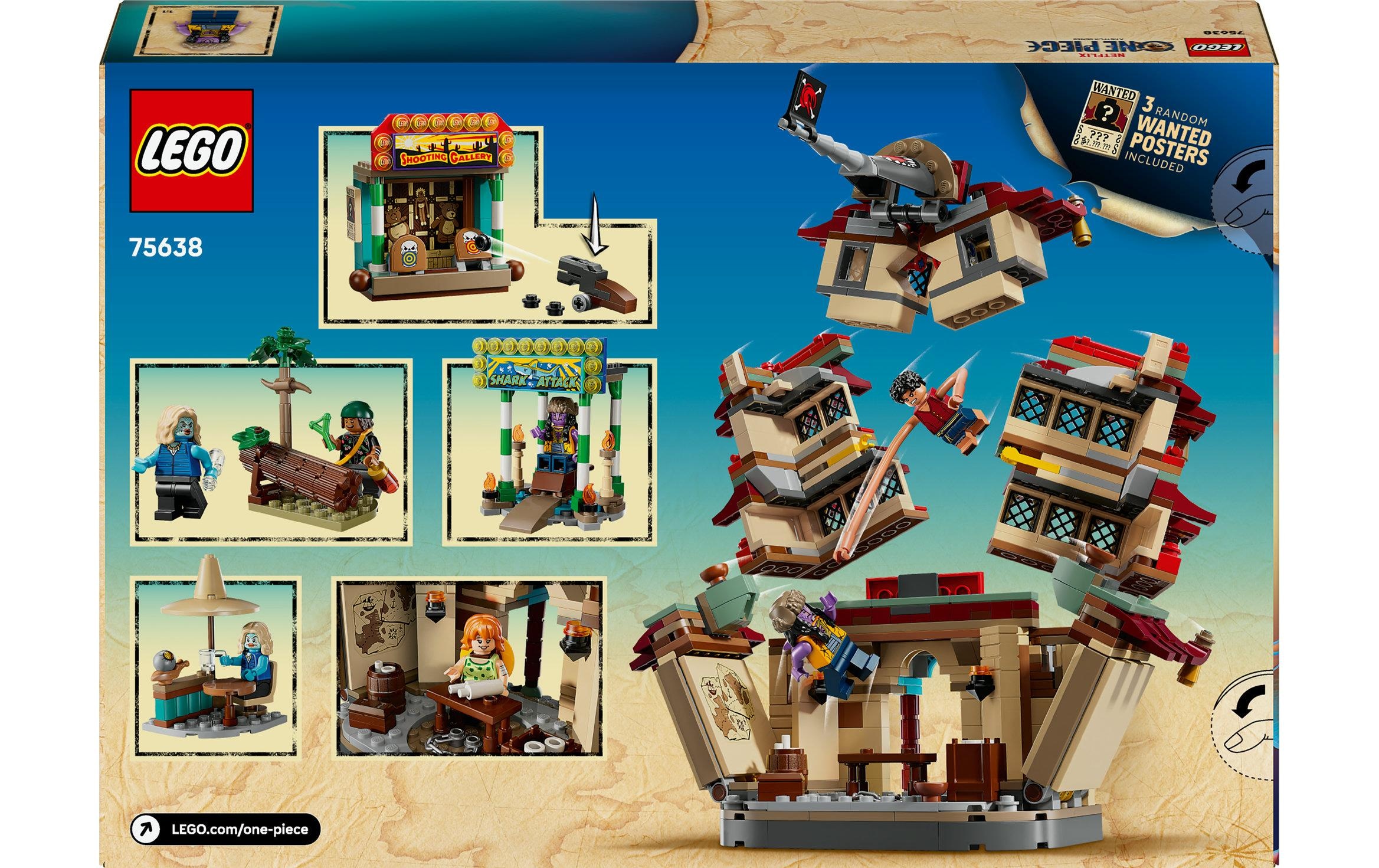 LEGO® Konstruktionsspielsteine »Showdown im Arlong Park 75638«