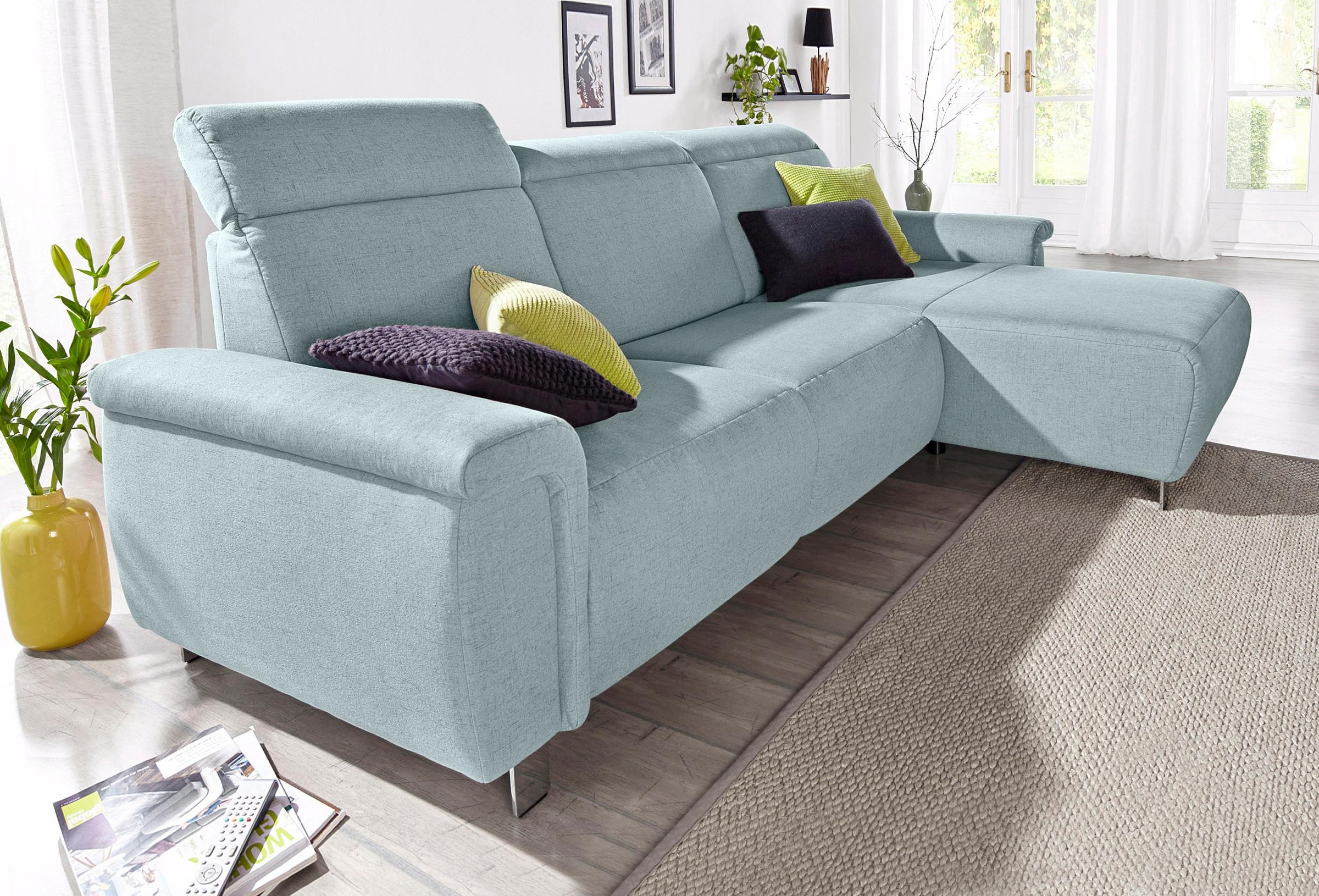 Image of sit&more Ecksofa, wahlweise mit elektrischer Wallfree-Funktion bei Ackermann Versand Schweiz