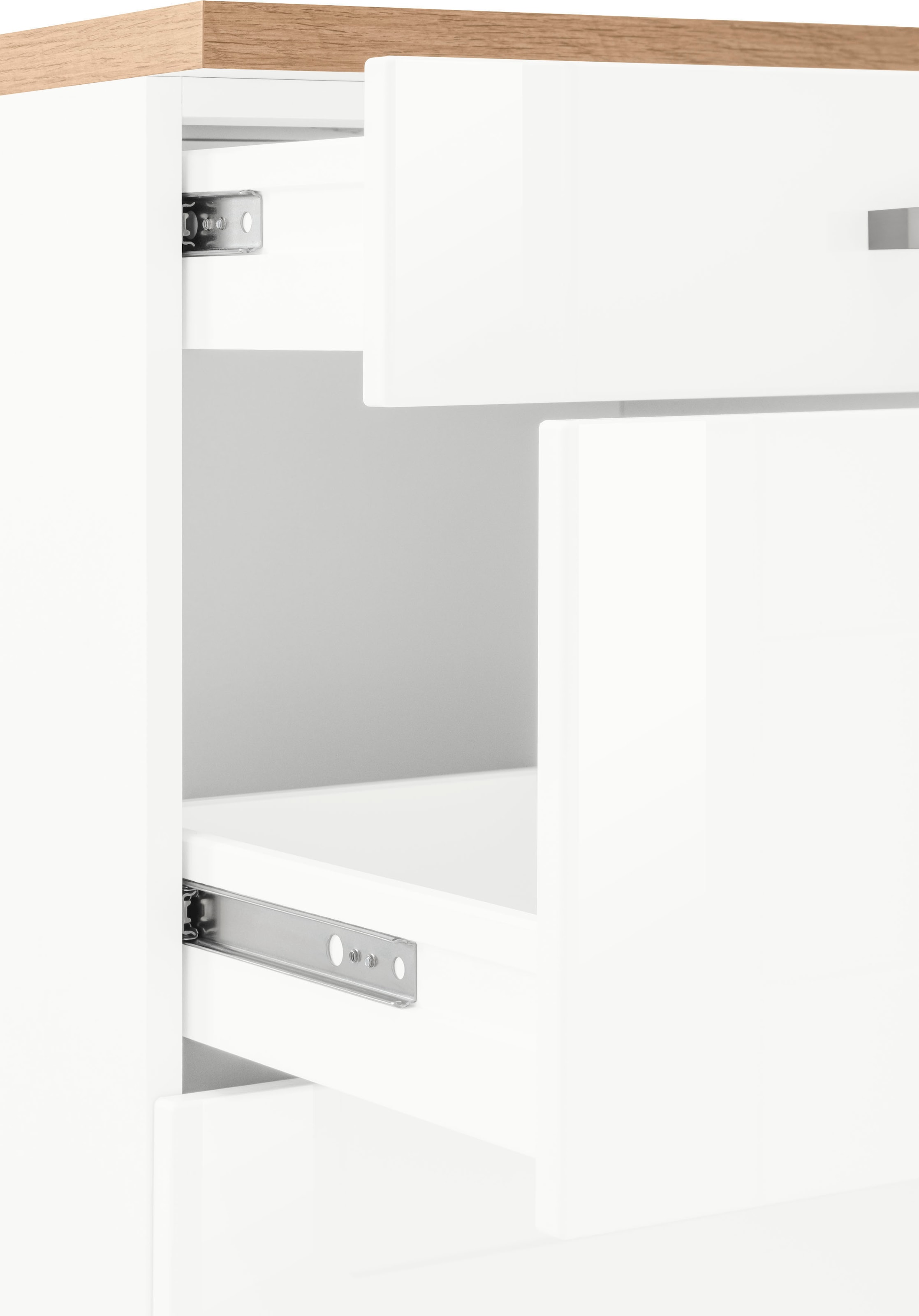 KOCHSTATION Winkelküche »KS-Tinnum« ohne E-Geräte, Stellbreite 240/330 cm