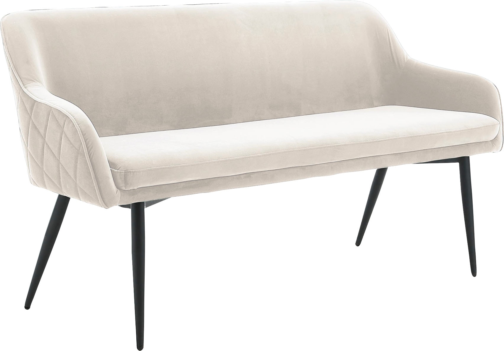 SalesFever Sitzbank »Komfortable Sitzbank« mit Armlehnen und Rückensteppung