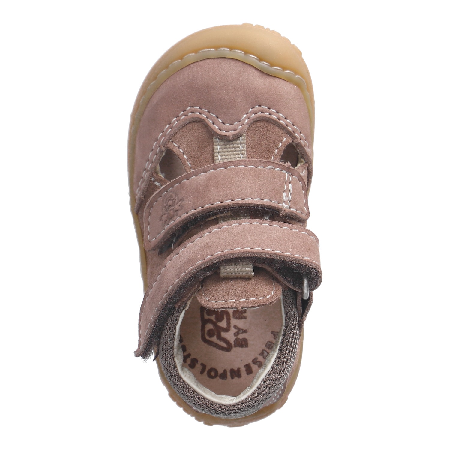 PEPINO by RICOSTA Lauflernschuh »Ebi WMS: weit«  Klettschuh, Babyschuh, Lederinnensohle, Grössenschablone zum Download