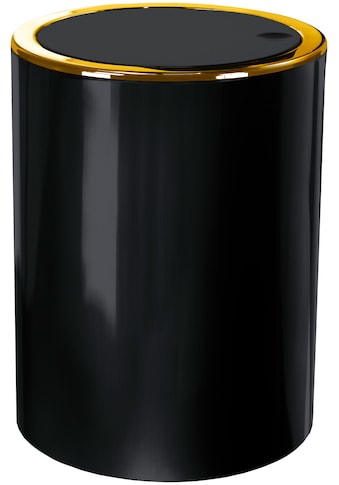 Kleine Wolke Kosmetikeimer »Golden Clap«, 1 Behälter, hochwertiger Schwingdeckeleimer kaufen
