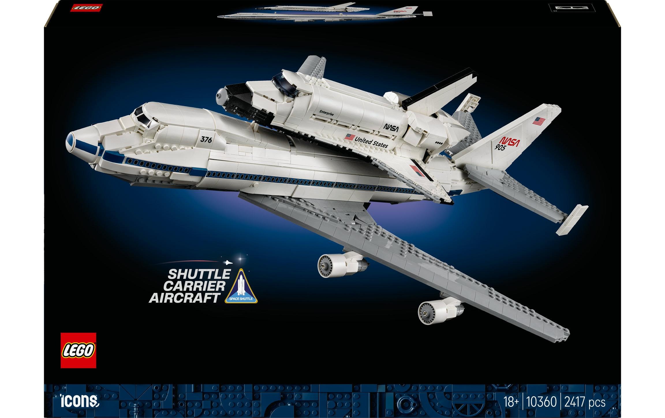 Image of LEGO Konstruktionsspielsteine "Icons 747 Shuttle Carrier 10360"