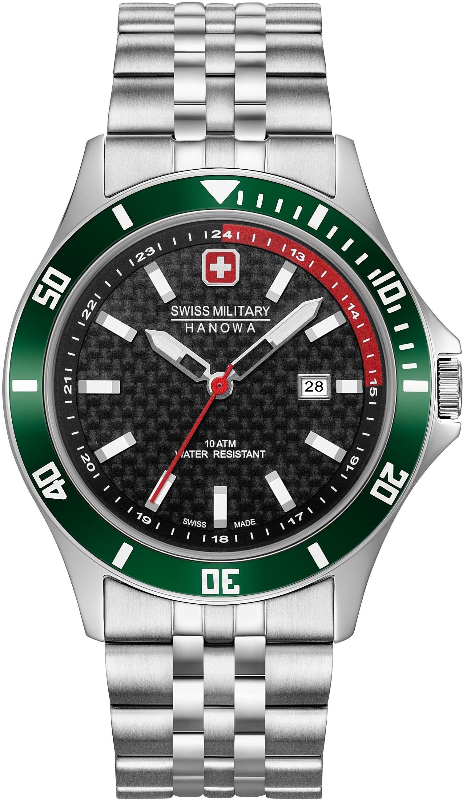 Image of Swiss Military Hanowa Schweizer Uhr »FLAGSHIP RACER, 06-5161.2.04.007.06« bei Ackermann Versand Schweiz