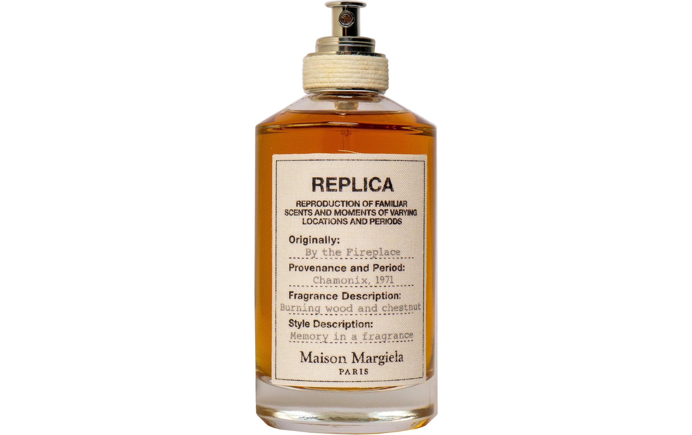 Image of MAISON MARGIELA Eau de Toilette "Maison Margiela By the Fireplace 100 ml" Warmer und holziger Duft