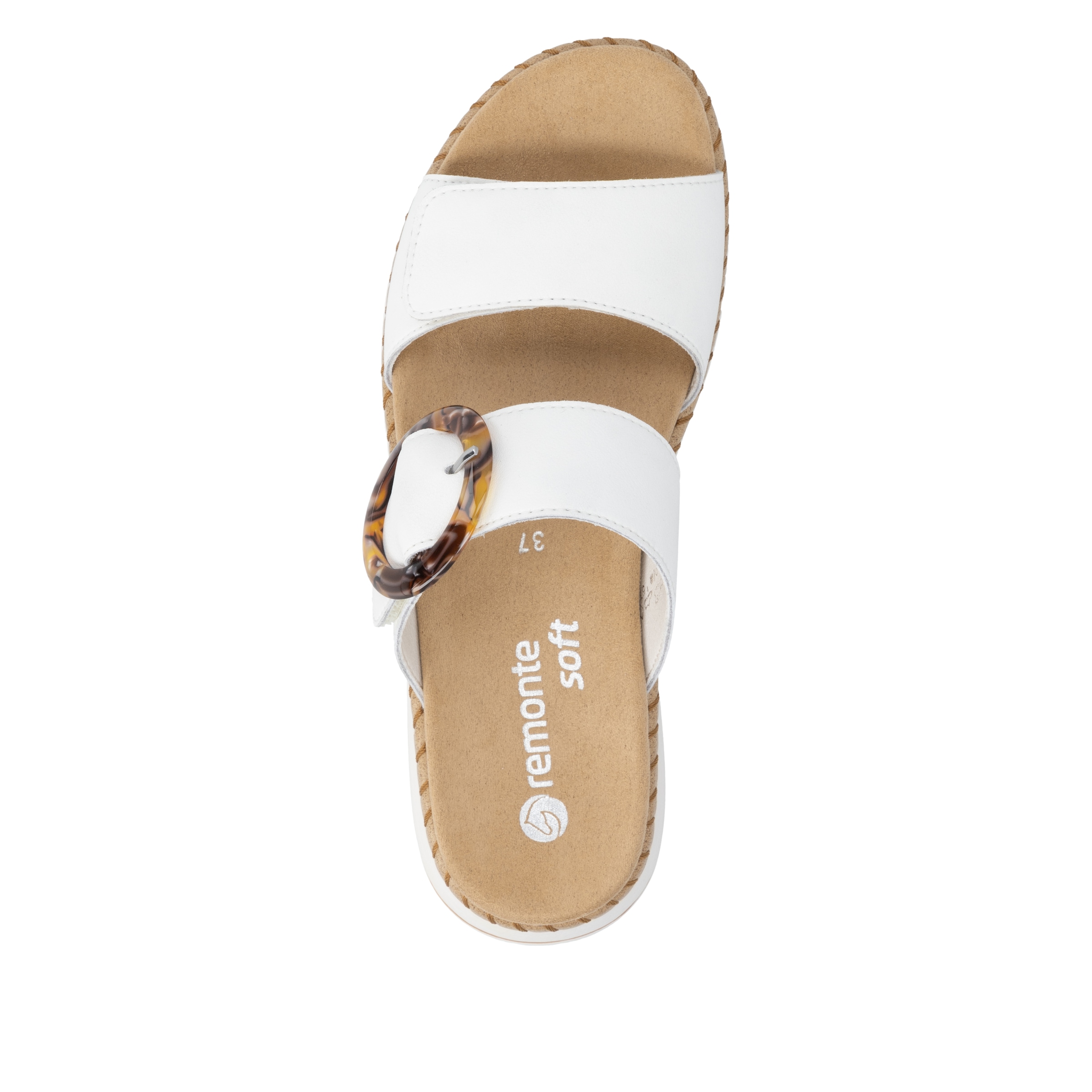Remonte Pantolette  chaussure d'été, chausson avec fermetures scratch pratiques