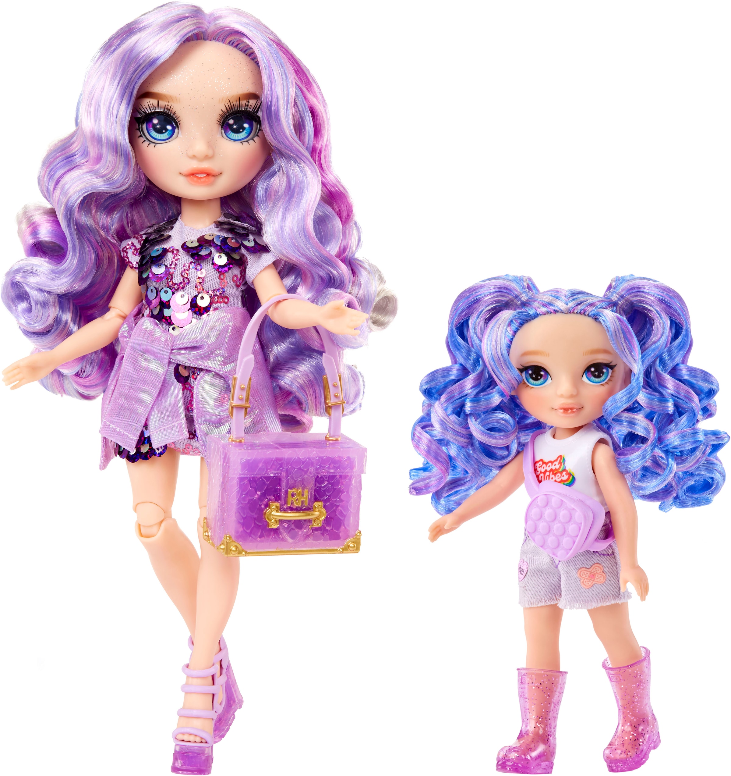 RAINBOW HIGH Poupée à habiller »Rainbow High Littles Dolls - Amethyst (Purple)«