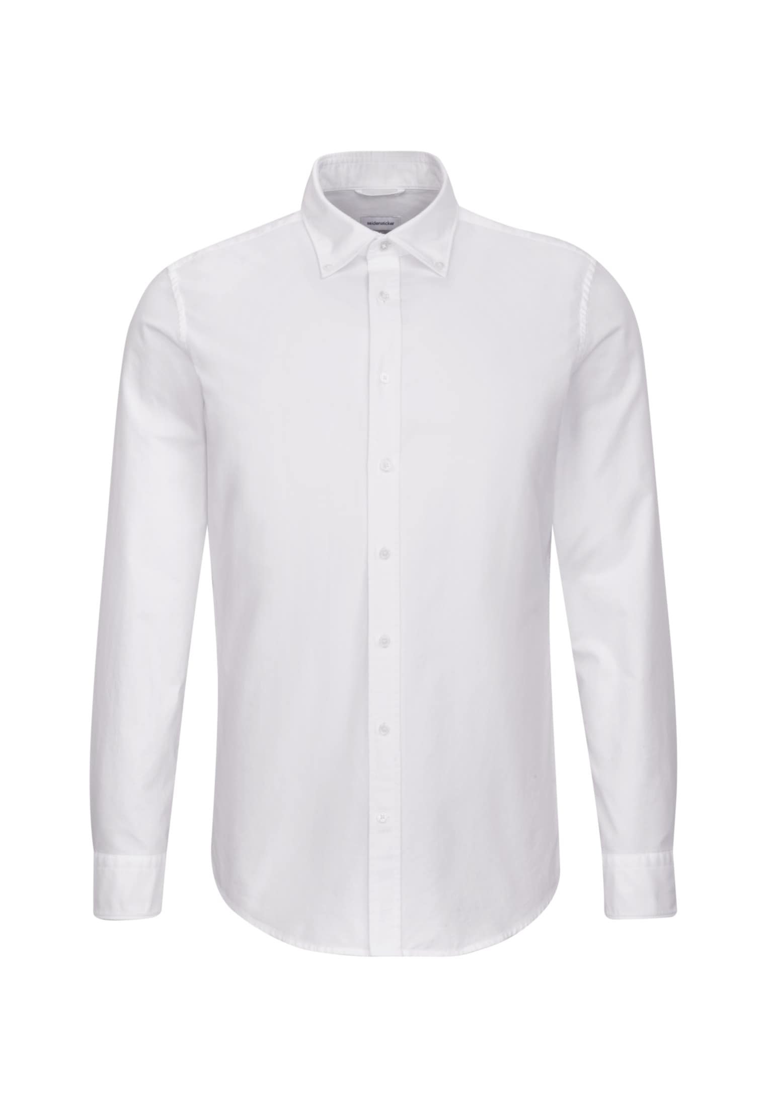 seidensticker Businesshemd »X-Slim« X-Slim Langarm Button-Down-Kragen Uni
