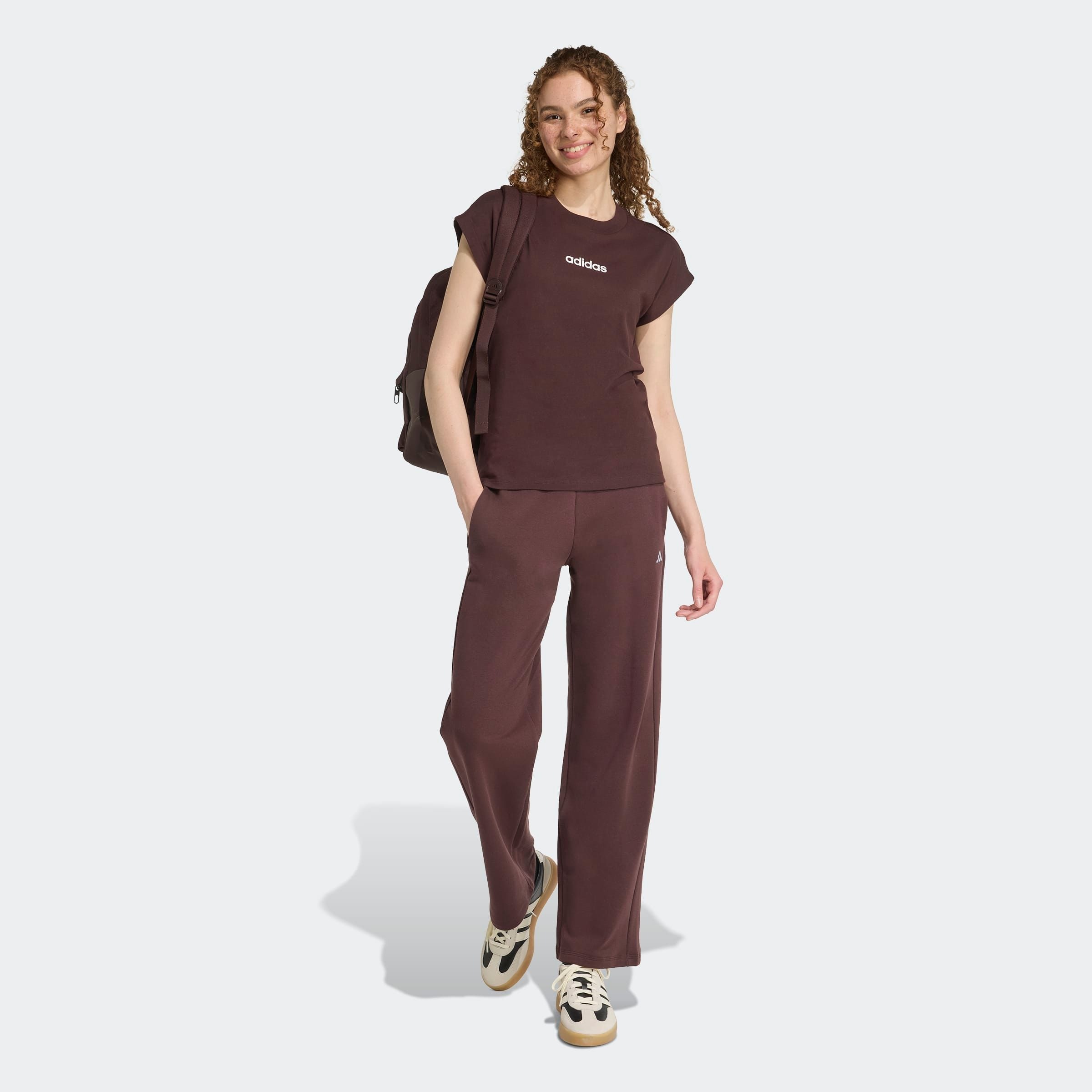 adidas Sportswear T-Shirt »W LIN SJ T«, Basic T-Shirt aus weichem Material