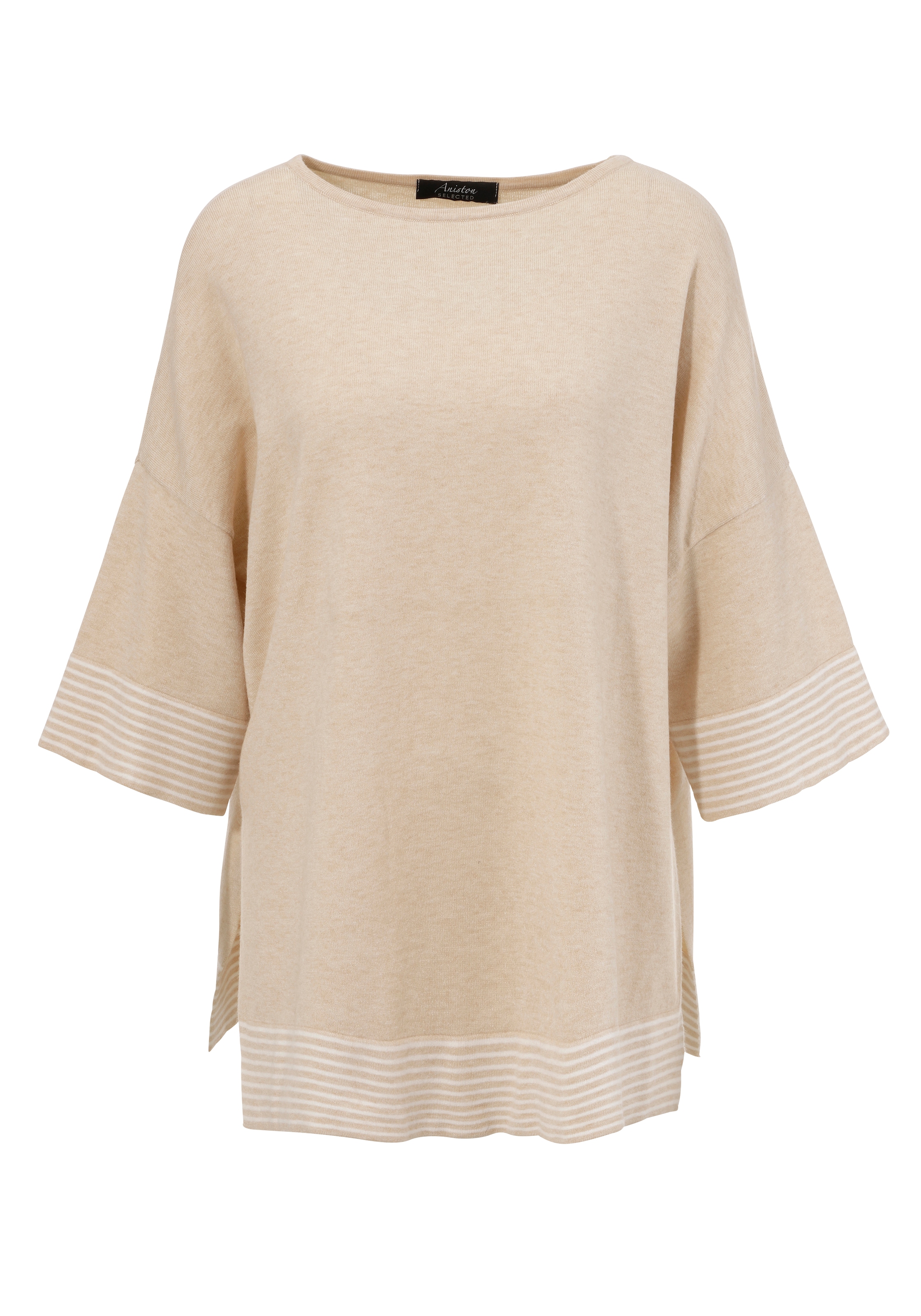 Aniston SELECTED Strickpullover, im lässigen Poncho-Style - NEUE KOLLEKTION