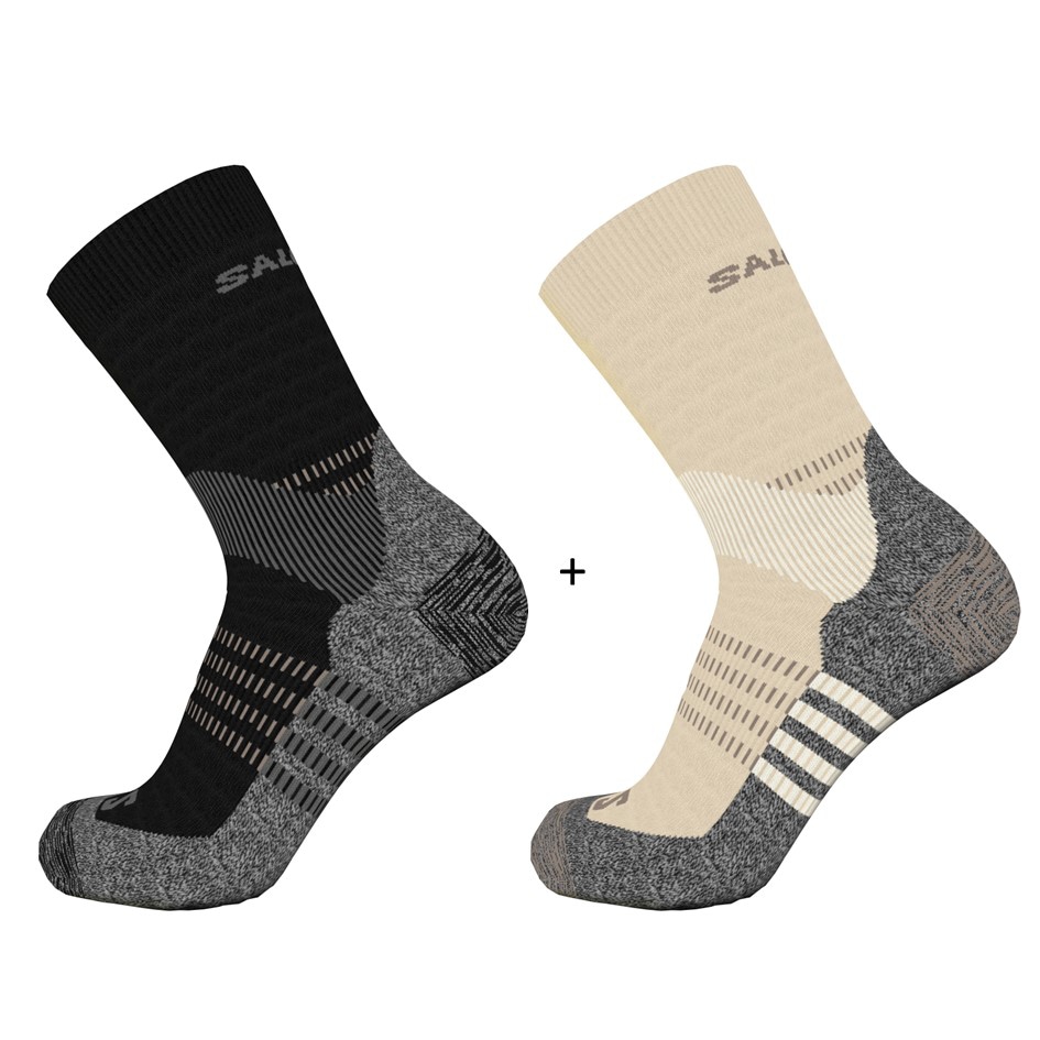 Image of Salomon Sportsocken "X ULTRA ACCESS CREW 2-PACK" für sportive Aktivitäten, sportlicher Stil, für Erwachsene