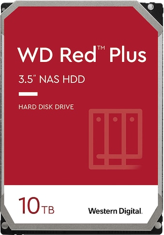 HDD-NAS-Festplatte »WD Red Plus«, 3,5 Zoll, Anschluss SATA
