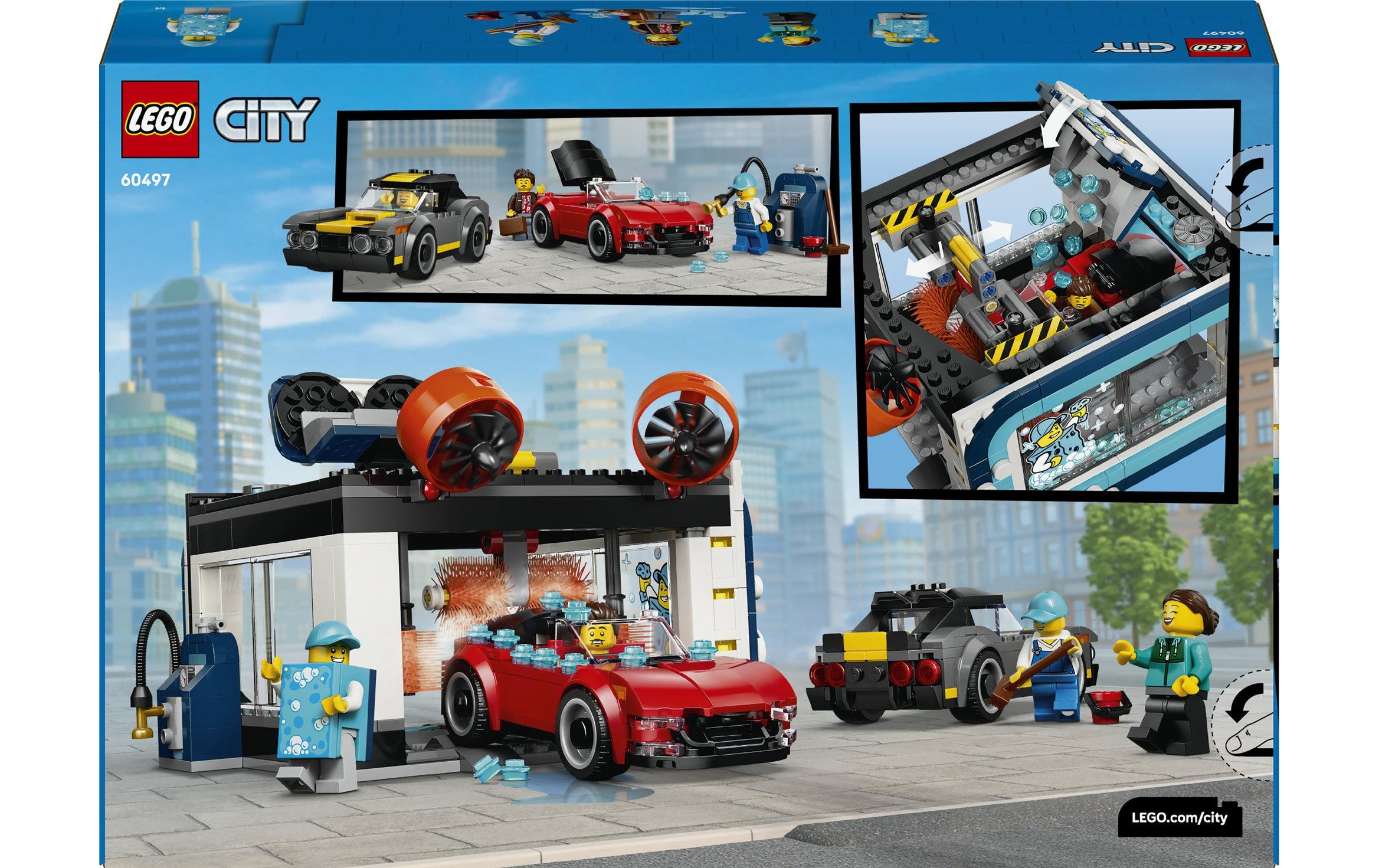 LEGO® Pions de construction »Waschstrasse (60497), LEGO City« fabriqué en Europe