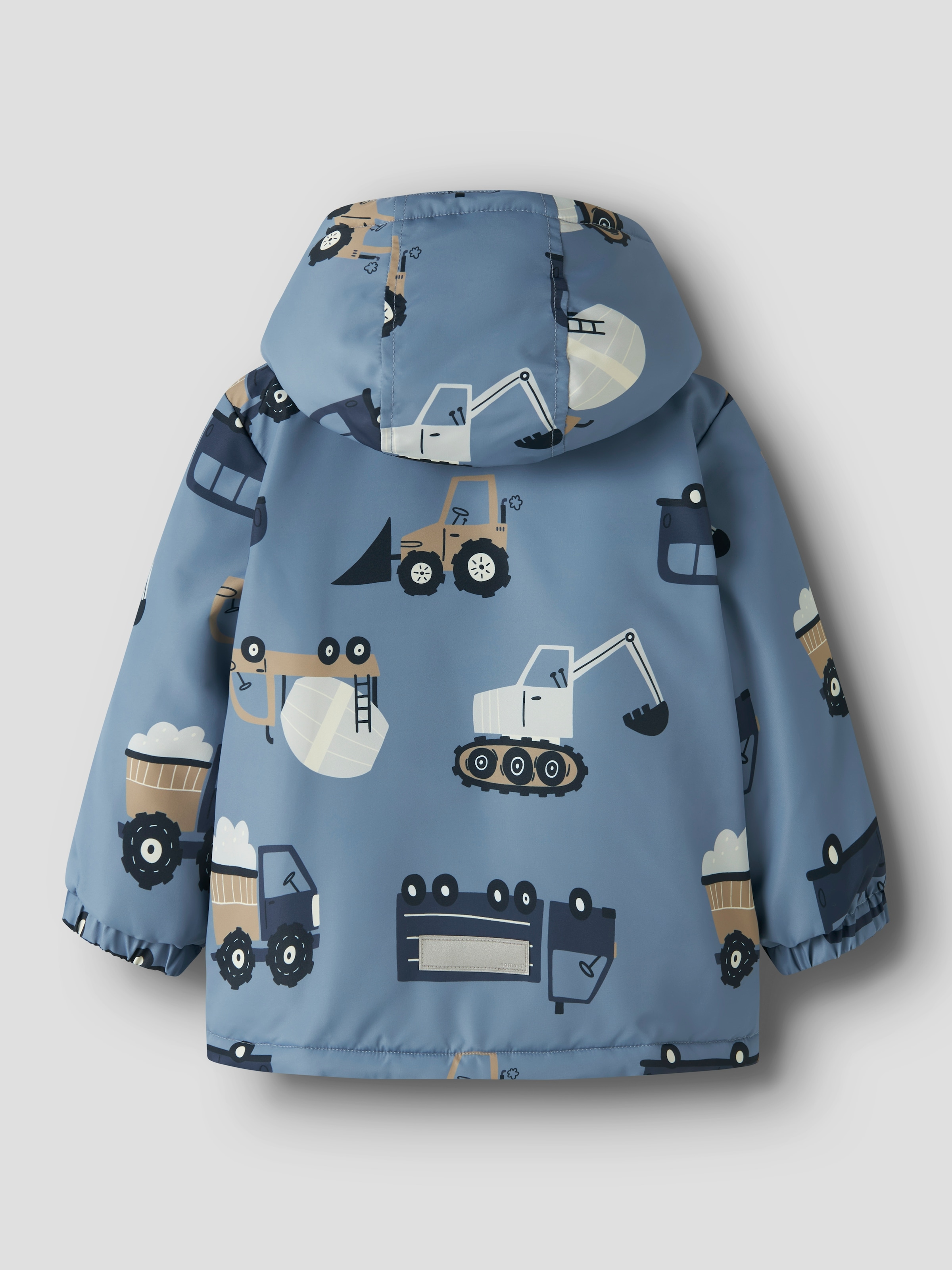 Name It Veste d'extérieur »NMMMAX JACKET PA AOP NOOS« avec capuche Fibres synthétiques, déperlantes, avec capuche amovible