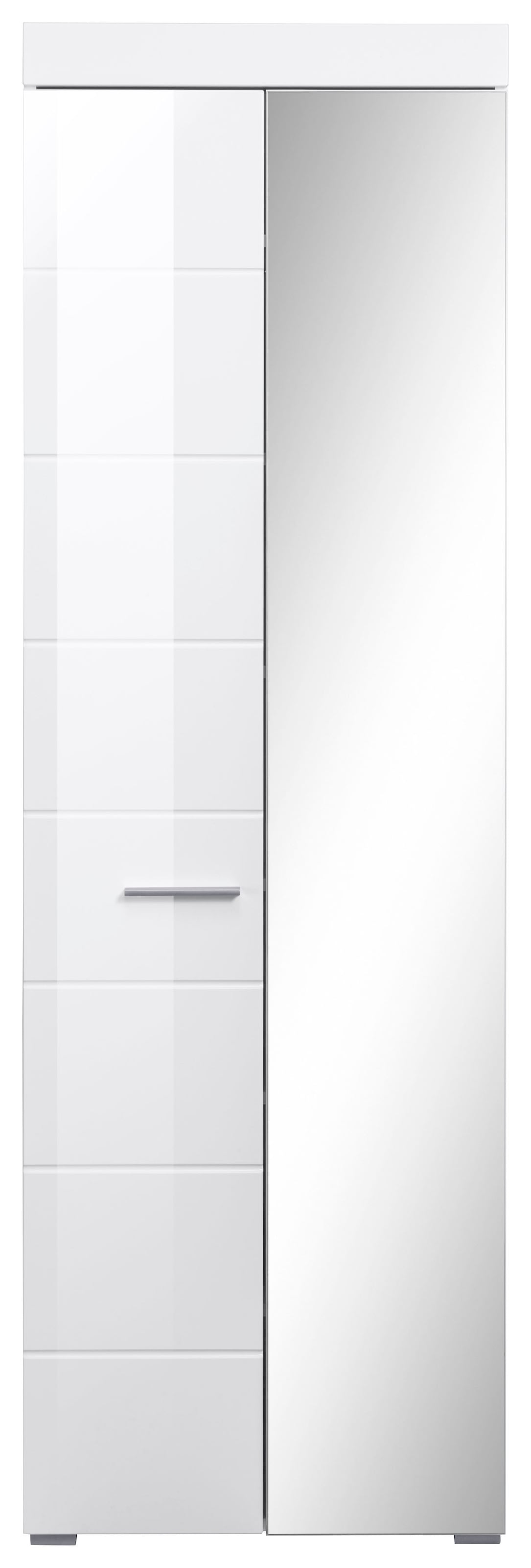 Home affaire Armoire vestiaire »Avena« Flurschrank mit Spiegeltür -  (B/T/H) 80/12/72 cm