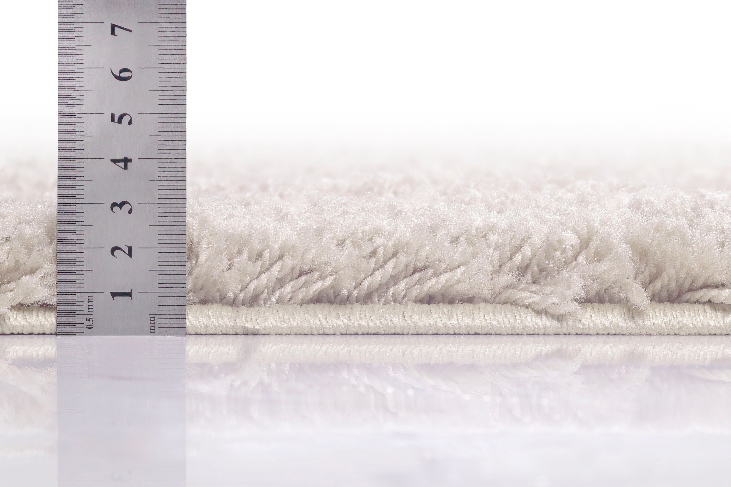 merinos Hochflor-Teppich »Clara Shaggy 2022«, rechteckig, 30 mm Höhe, Shaggy, Langflor, uni, Wohnzimmer