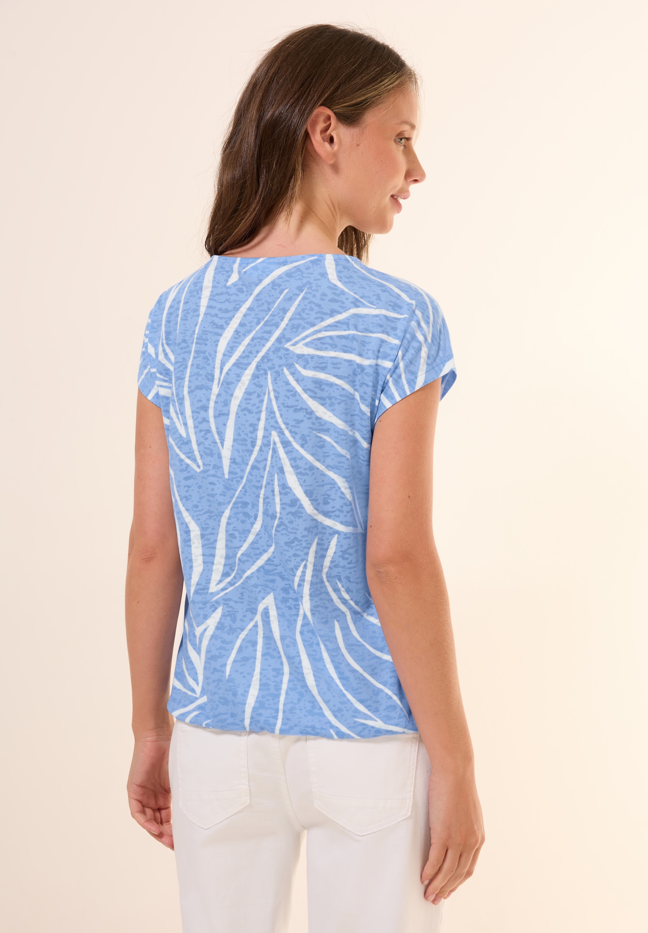 Cecil T-Shirt, mit All-Over Print