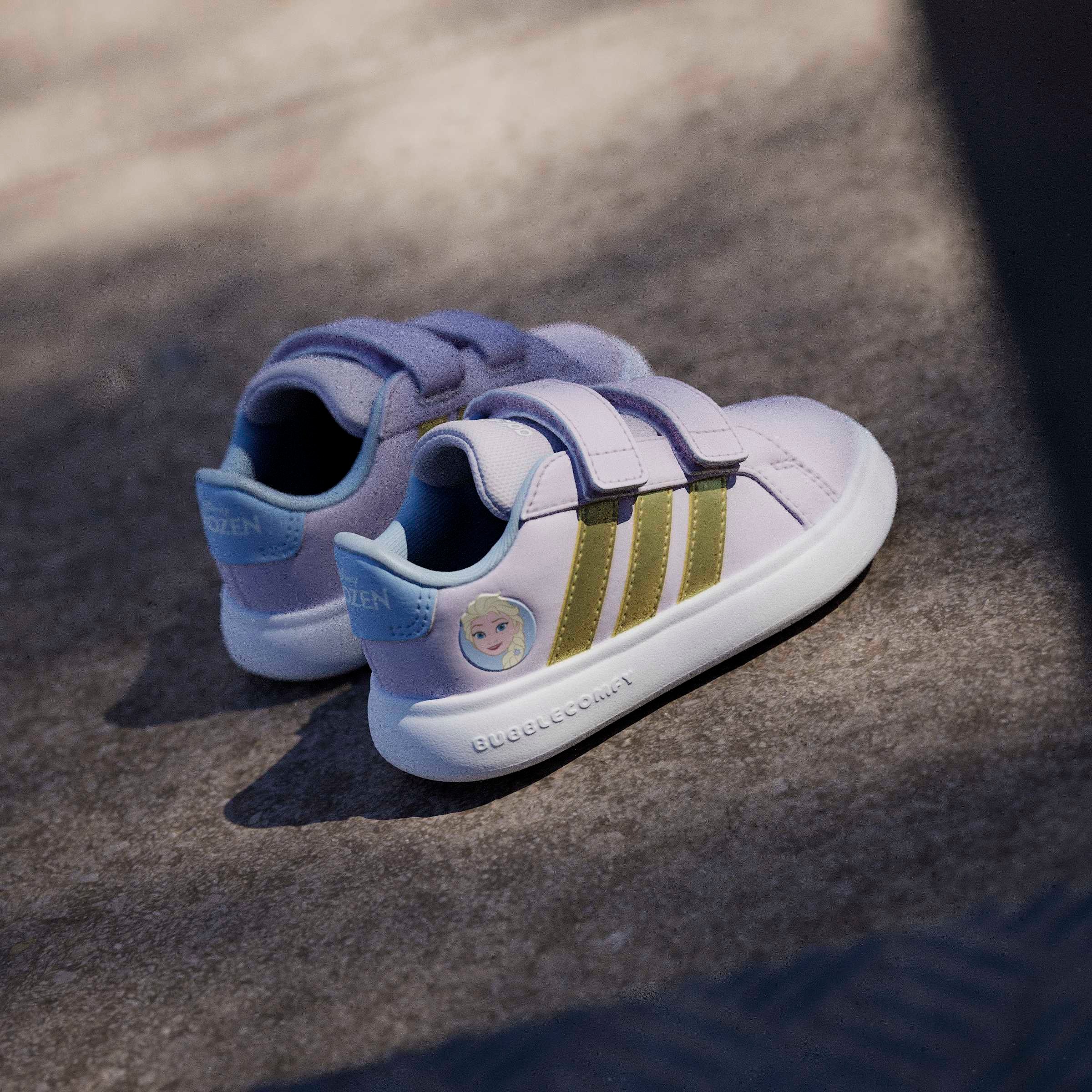 adidas Sportswear Chaussures à scratch »GRAND COURT ELSA I«  Frozen, pour enfants