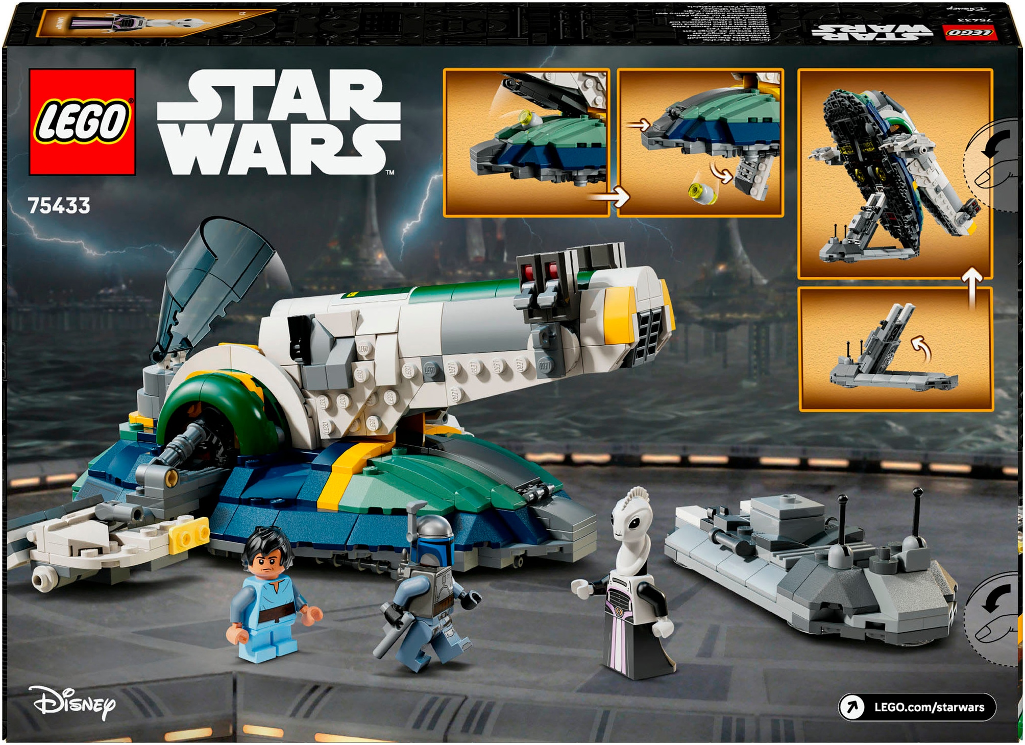 LEGO® Pions de construction »Jango Fetts Sternenschiff (75433), LEGO Star Wars™« Made in Europe