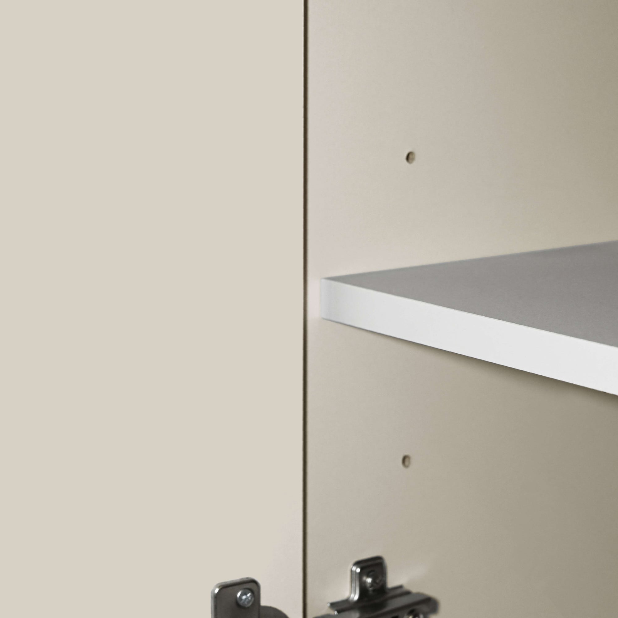 welltime Armoire sous lavabo »Vela,Breite 60cm, 2 Türen, 2 Fächer, mit Siphonausschnitt« 1 cuis tlg. meuble sous-lavabo, plan vasque, design avec portes inclinées