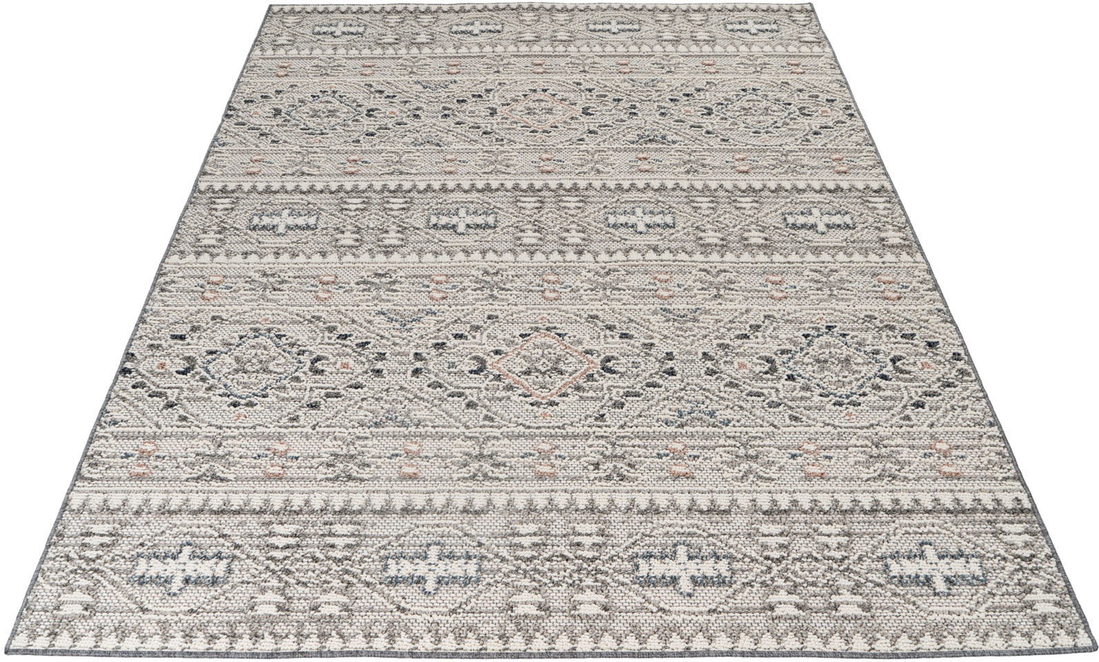 Image of Obsession Teppich »My Sherpa 376«, rechteckig, 8 mm Höhe, Hoch-Tief Struktur, meliertes Garn, In- und Outdoor geeignet, Wohnzimmer bei Ackermann Versand Schweiz