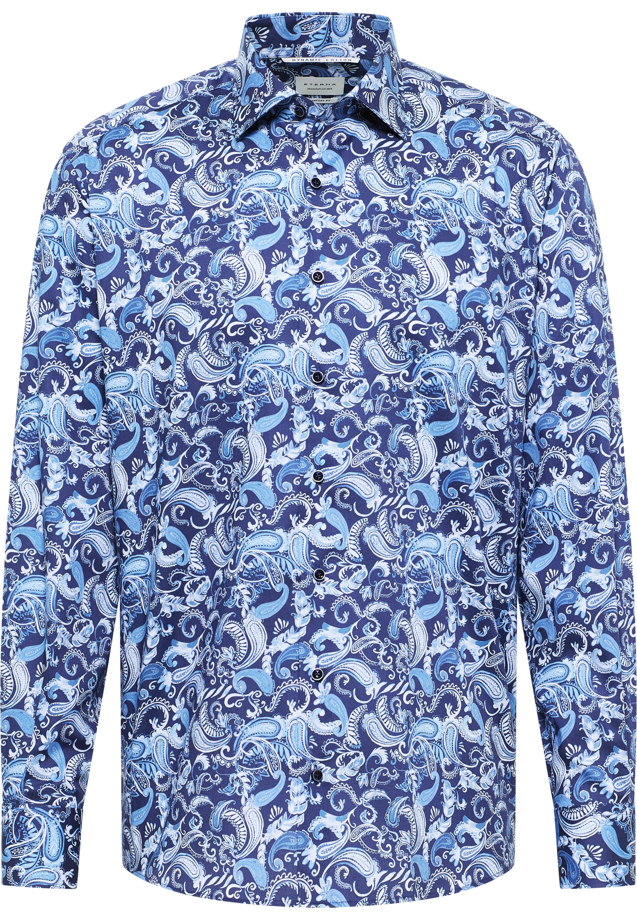 Eterna Langarmhemd »COMFORT FIT« NON IRON (bügelfrei)