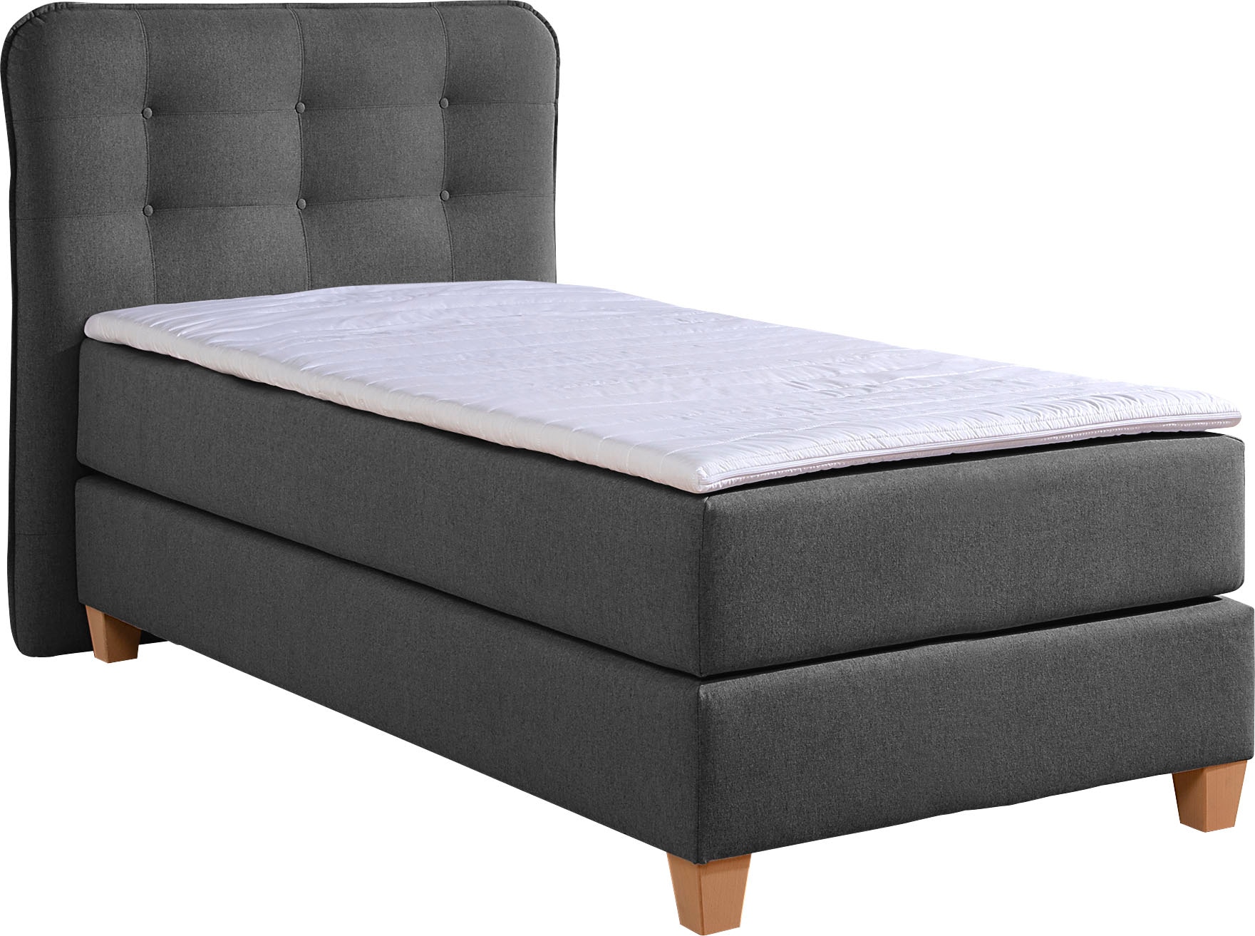 Home affaire Boxspringbett inklusive Komfortschaum-Topper