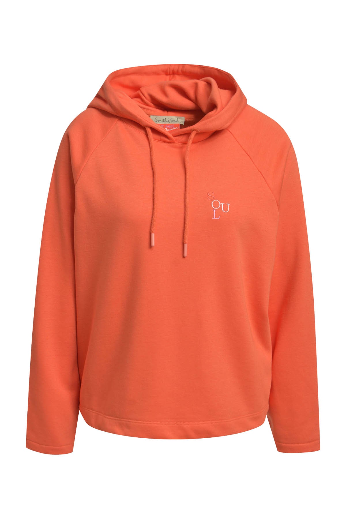 Image of Smith & Soul Kapuzensweatshirt, mit Stickerei, Baumwollmix