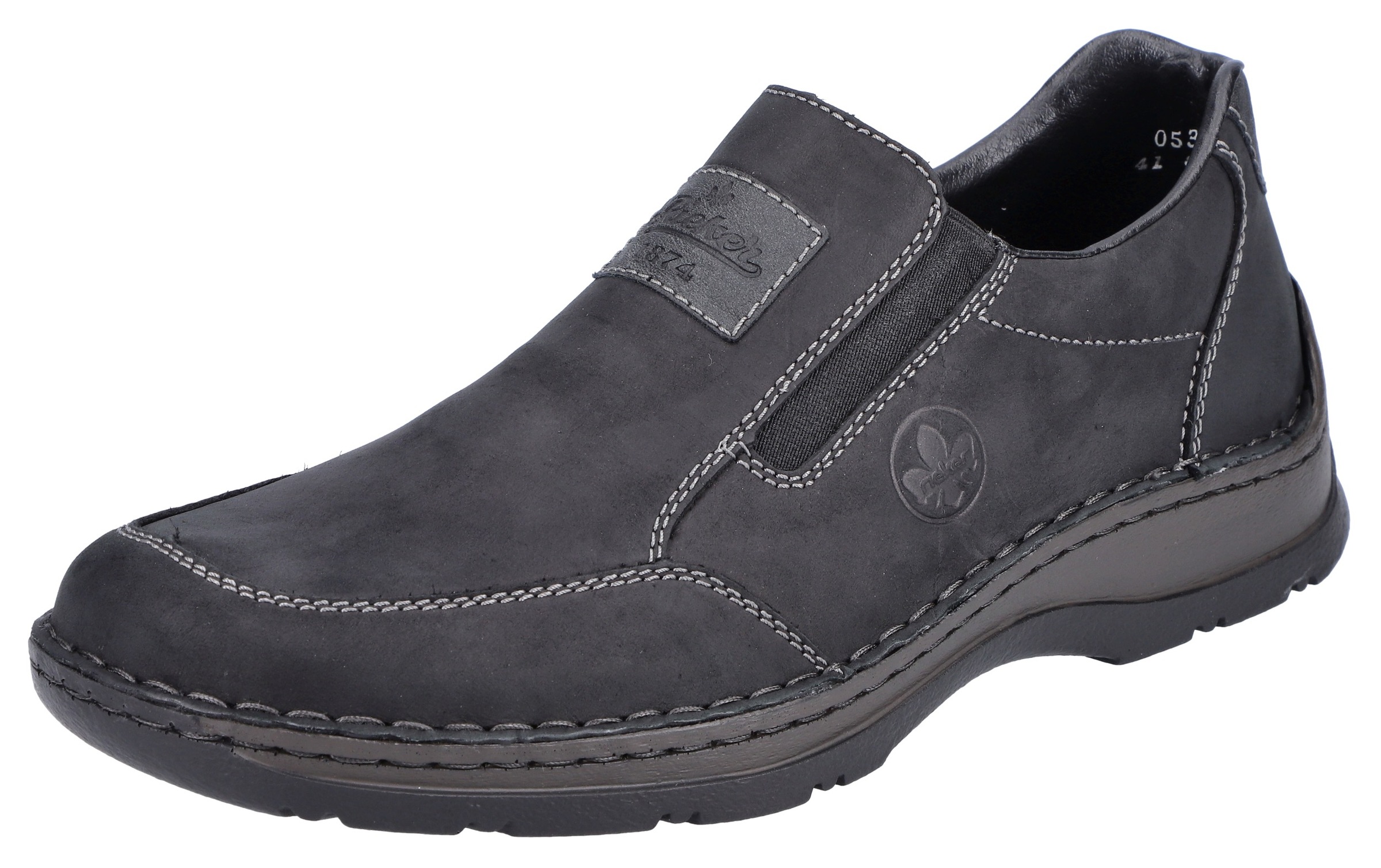 Image of Rieker Slipper, mit aufwändiger Ziernaht bei Ackermann Versand Schweiz