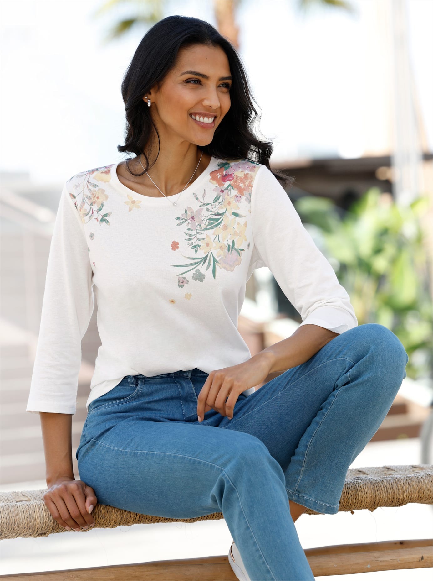 Classic Basics 3/4-Arm-Shirt "Shirt" 1 tlg.