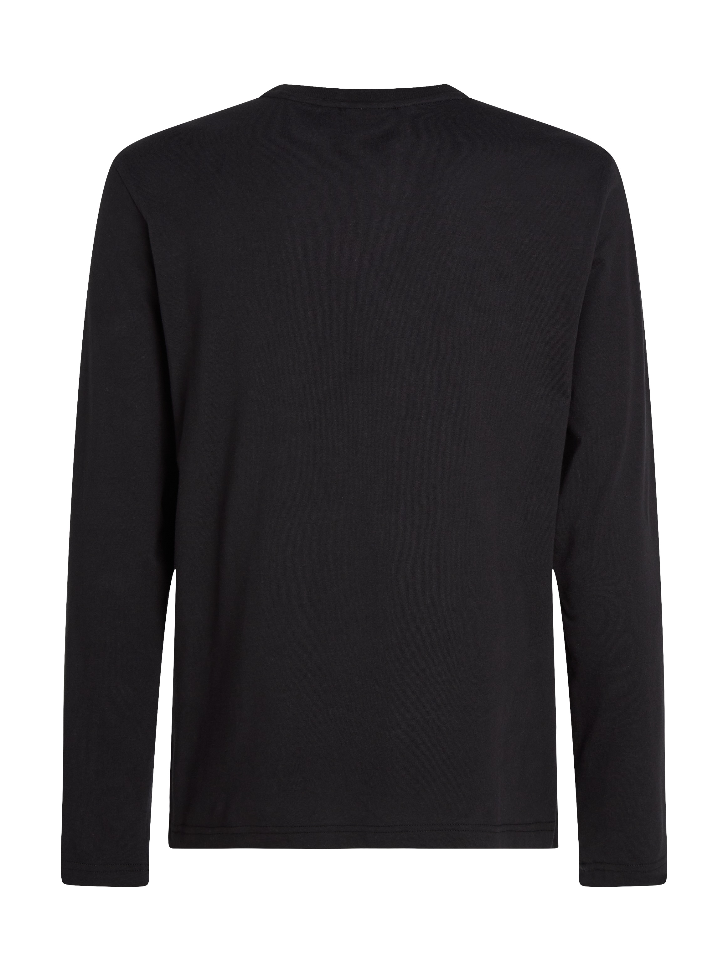 Calvin Klein Langarmshirt »CUT THROUGH LOGO LS T-SHIRT«