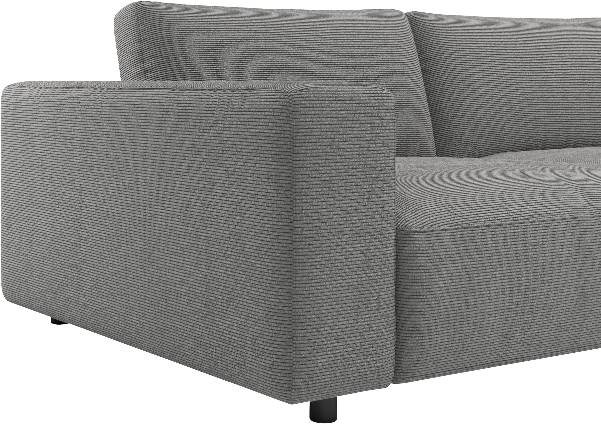 Musterring Canapé d'angle »MR LUCIA, Luxuriöse Wohlfühlgarnitur von Musterring« Coussins de chambre haut de gamme, coin convertible confortable & look intemporel