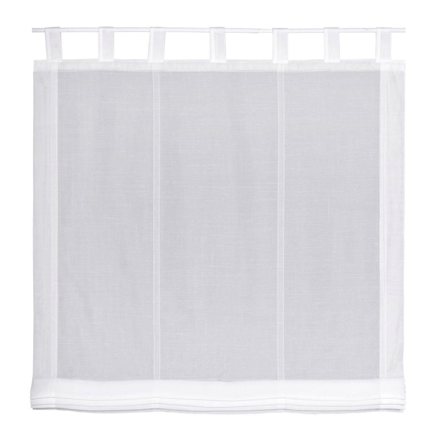 Image of Gerster Raffrollo »Barnd«, mit Schlaufen, freihängend, Schlaufenrollo BARND, Halbtransparent bei Ackermann Versand Schweiz