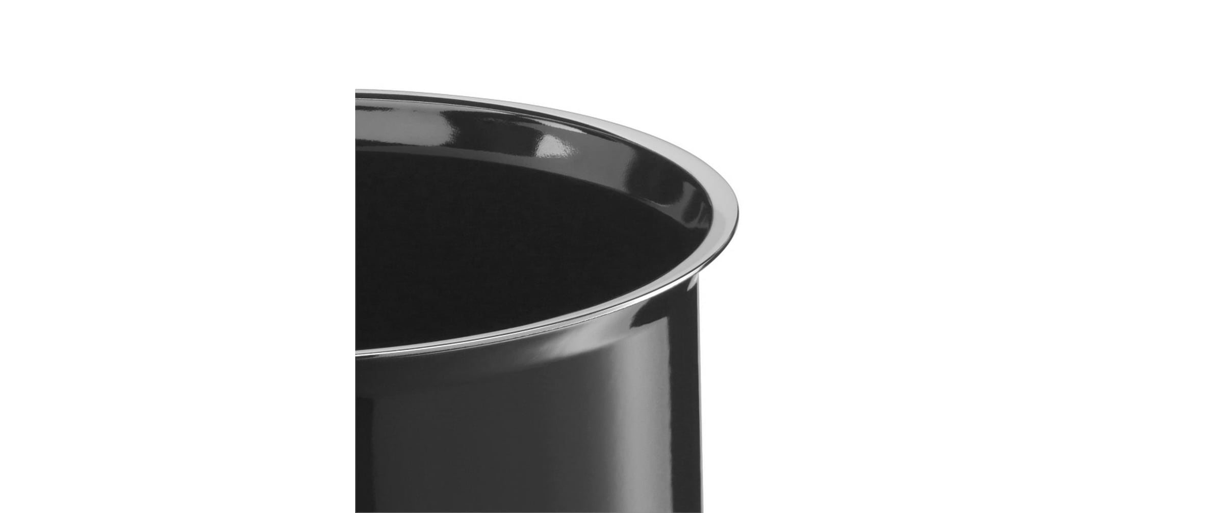 Silit Topf-Set »Compact 22 cm, Schwarz«, Silargan®-Keramik, (7 tlg.)