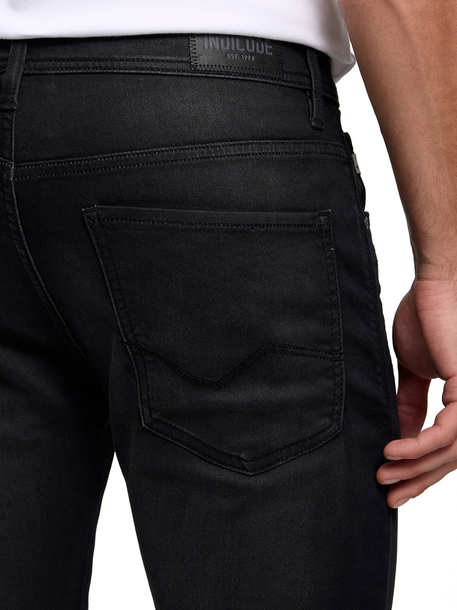 Indicode Jeans coupe régulière »INCoil« Mélange de coton, coupe regular