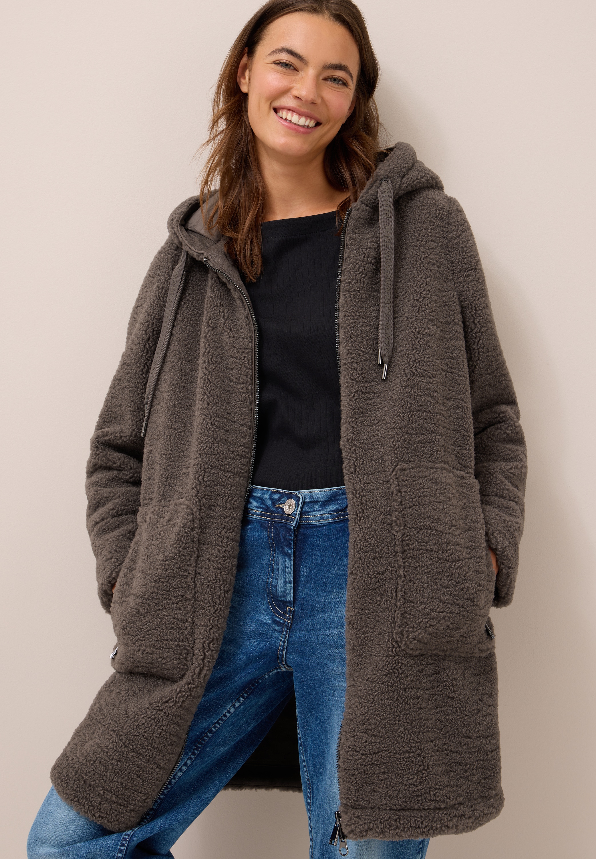 Cecil Kurzmantel mit Kapuze