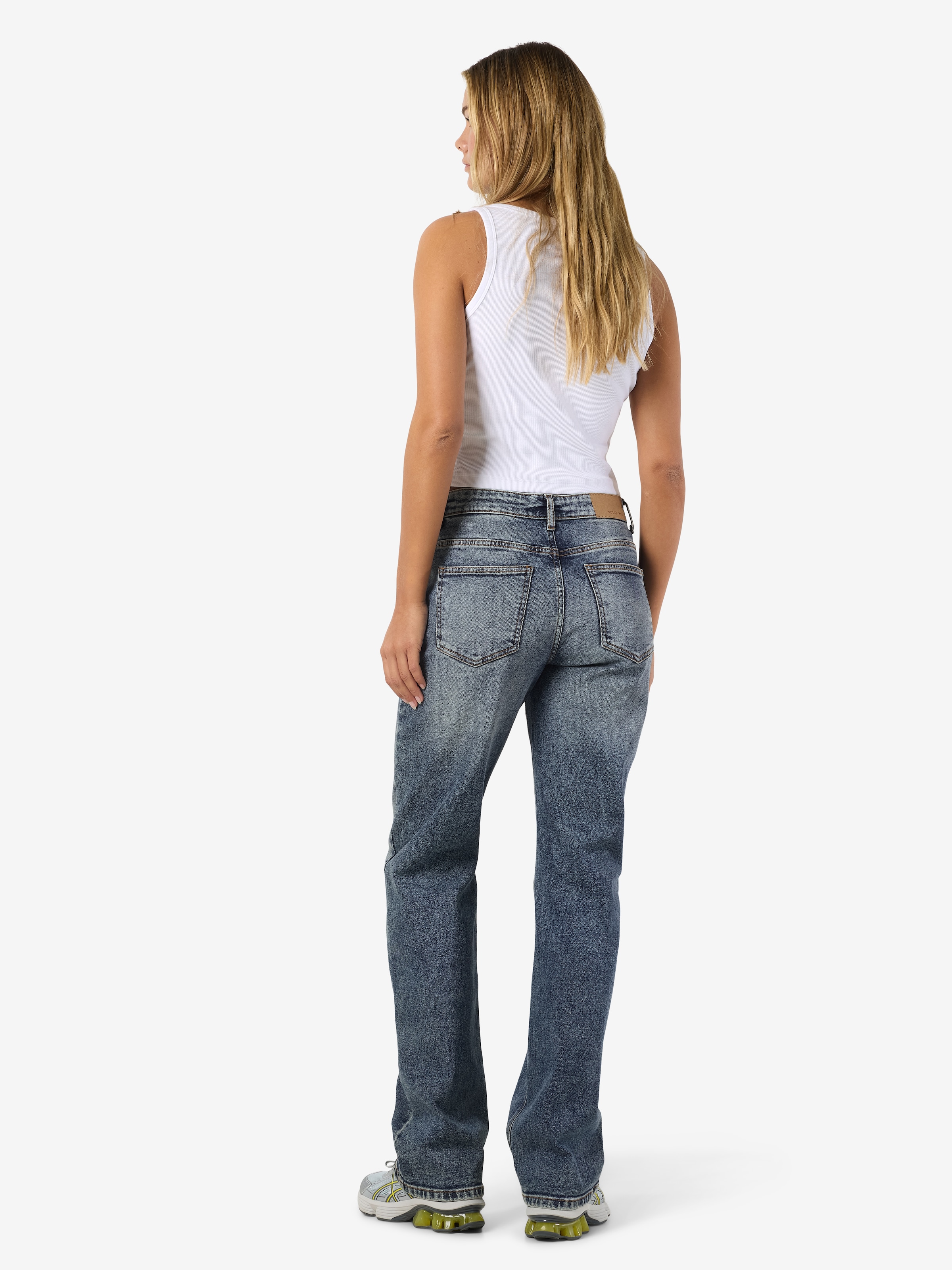 Noisy may Destroyed-Jeans »NMMONICA HW STRAIGHT JEAN AZ221DB NOOS«