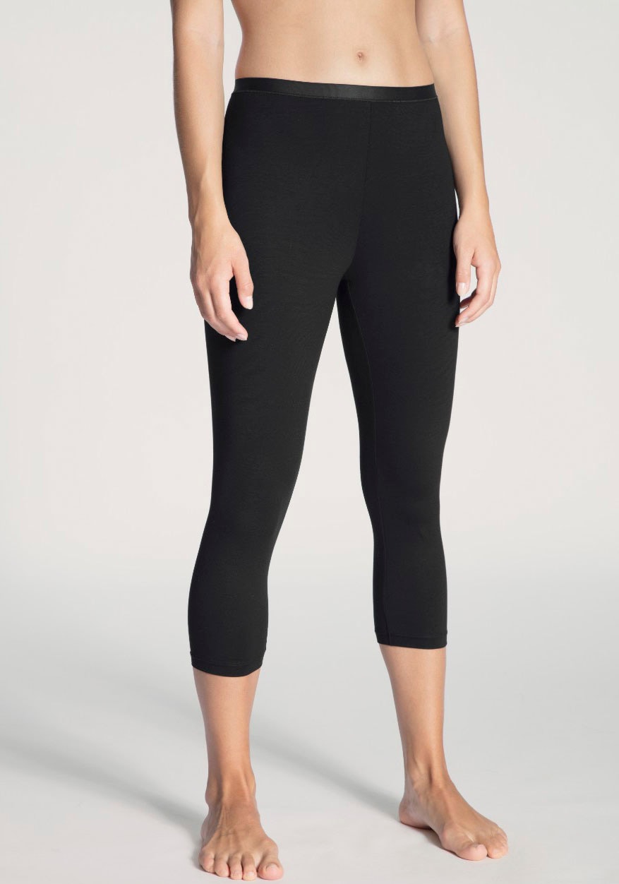 Image of CALIDA Leggings "Natural Comfort" 3/4-Länge, Single Jersey Qualität, elastisch, pillingarm, weich