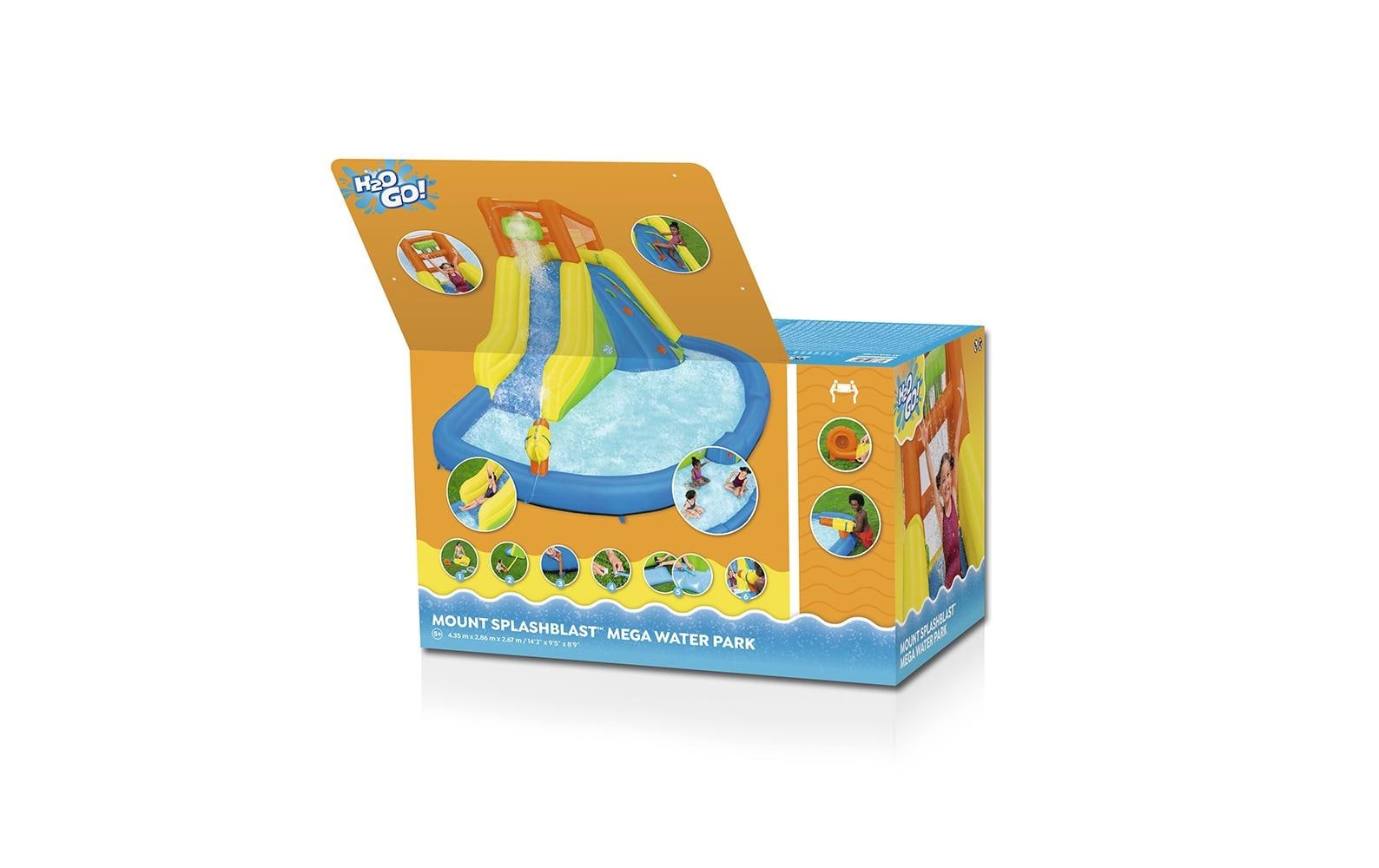 Bestway Planschbecken »Mount Splashblast Mega Water Park 435 x 286 x 267 cm«