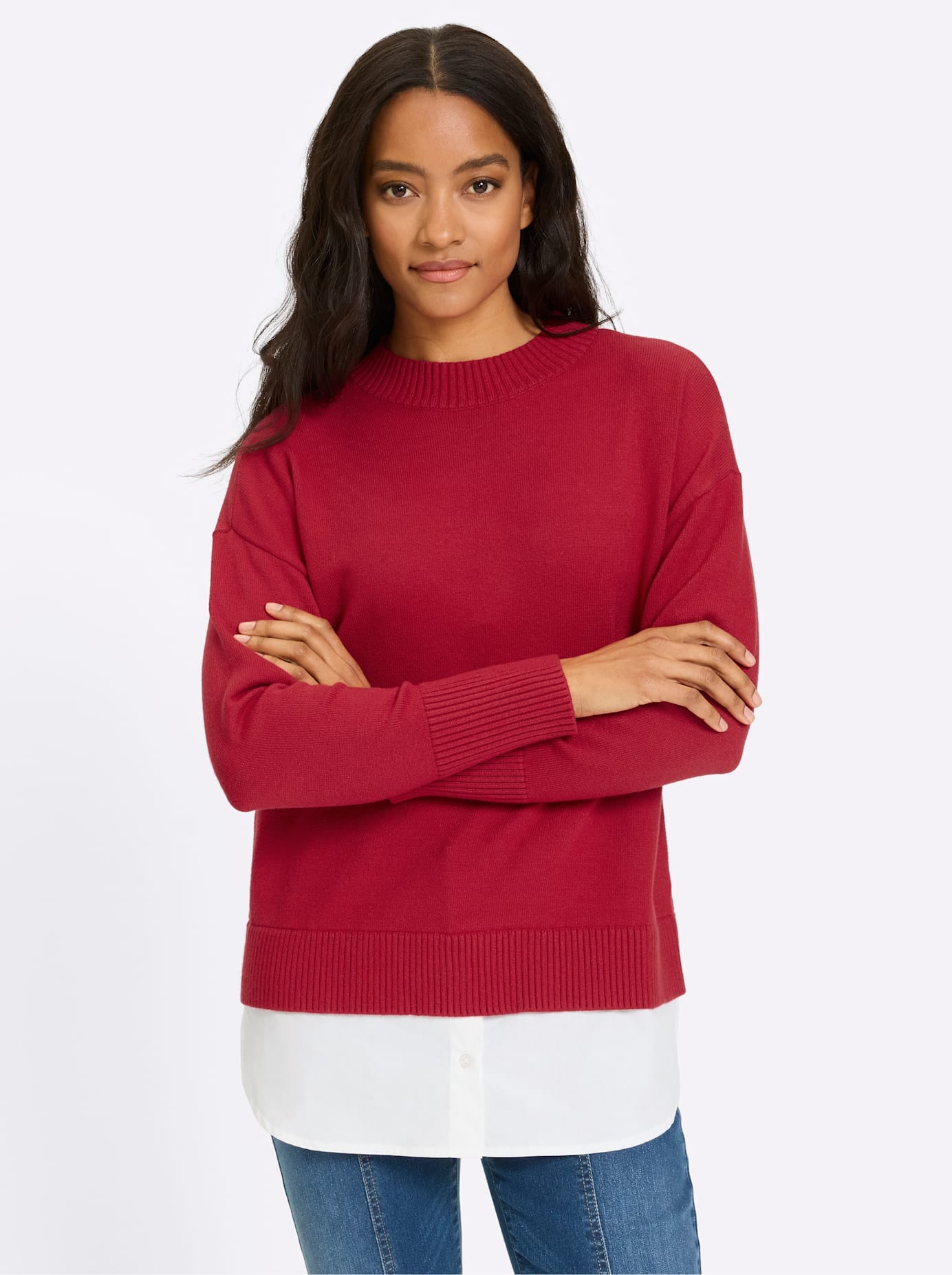 heine 2-in-1-Pullover »2-in-1-Pullover«