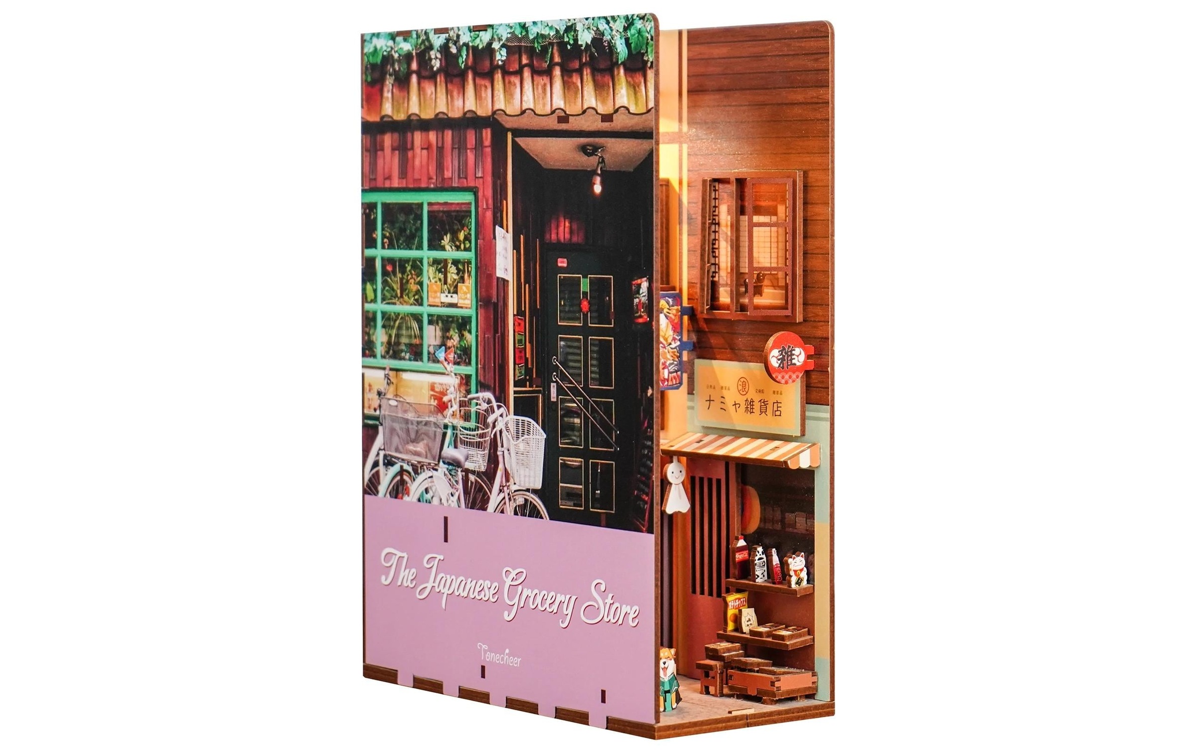 Image of Modellbausatz "Tonecheer Book Nook Japanese Grocery Store" 134 Stk. tlg.