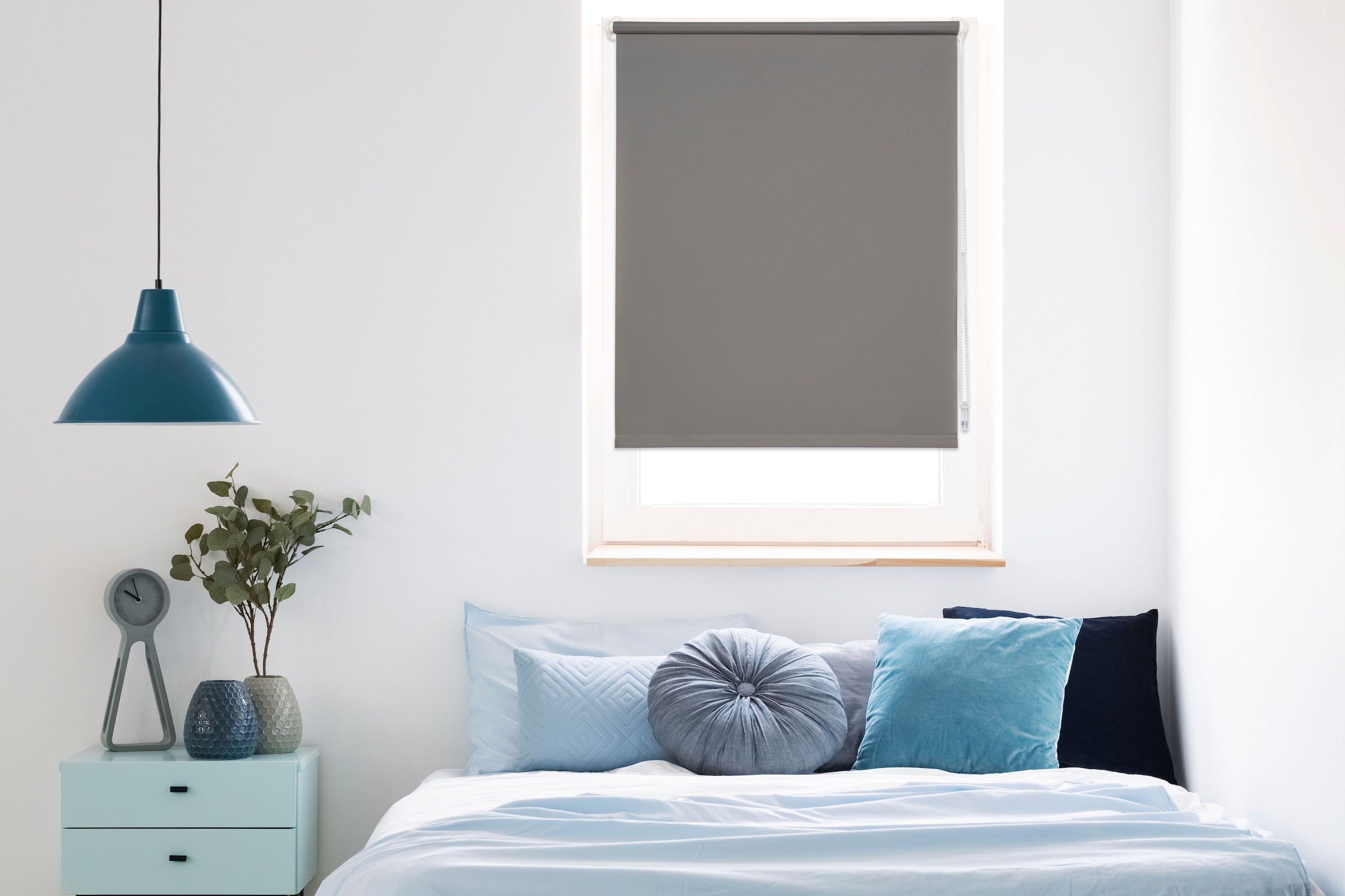 Image of mydeco Seitenzugrollo »Win«, Lichtschutz, mit Bohren, freihängend, ab Breite 120cm bei Ackermann Versand Schweiz