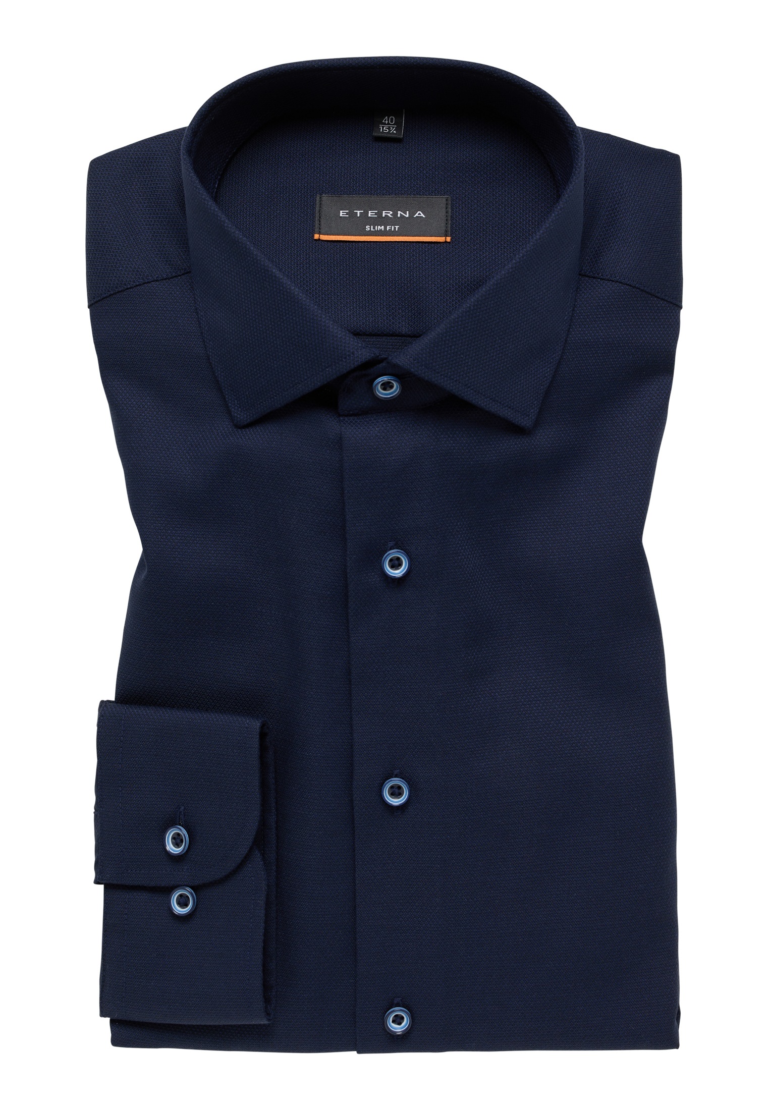 Eterna Langarmhemd »SLIM FIT« NON IRON (bügelfrei)