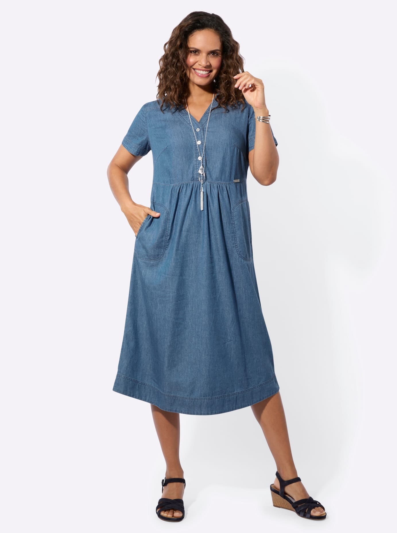 Casual Looks Robe en jean »Jeans-Kleid«