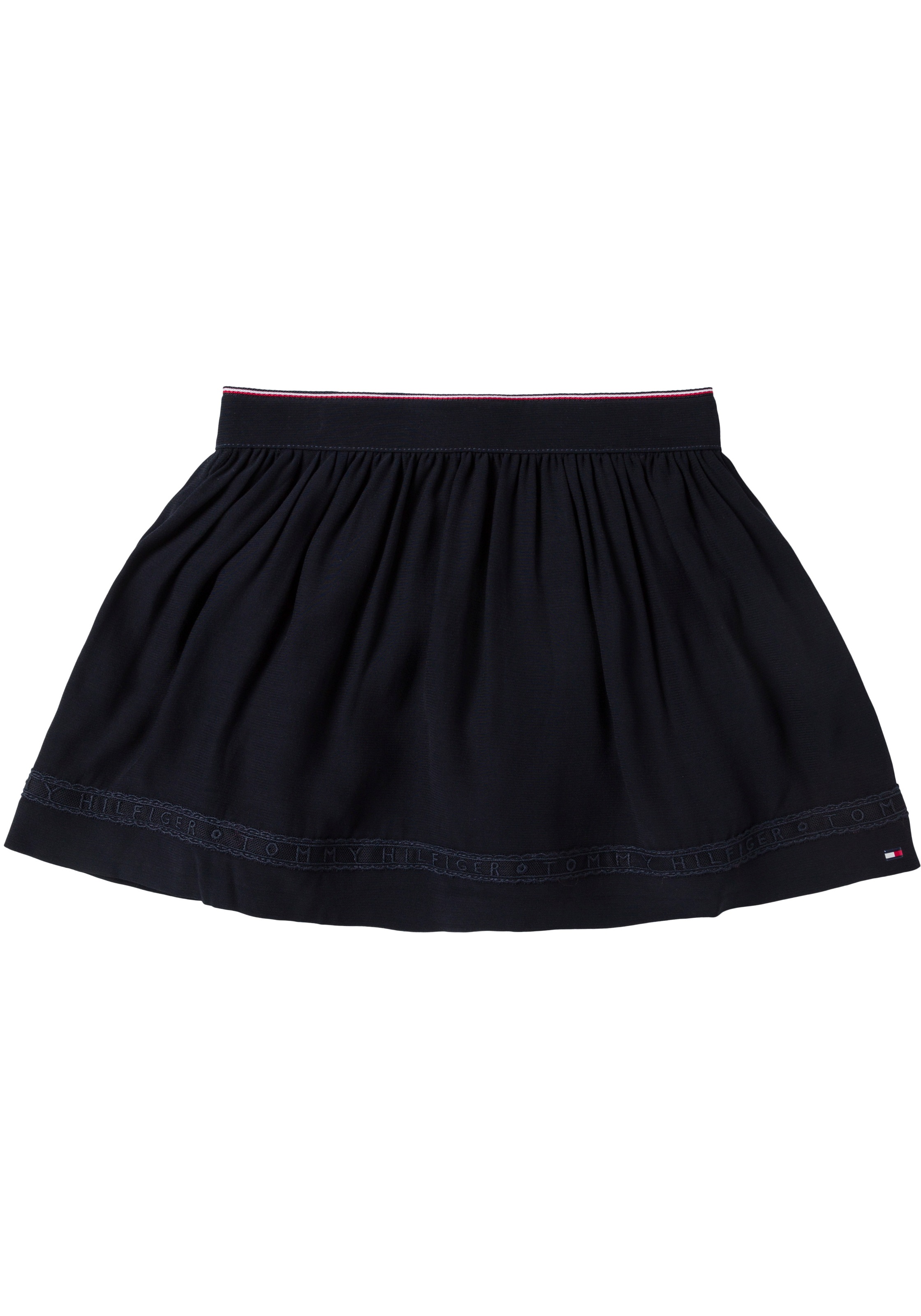 Tommy Hilfiger Satinrock »CEREMONIAL LACE TAPE SKIRT«, mit Tommy Hilfiger Logo über... kaufen