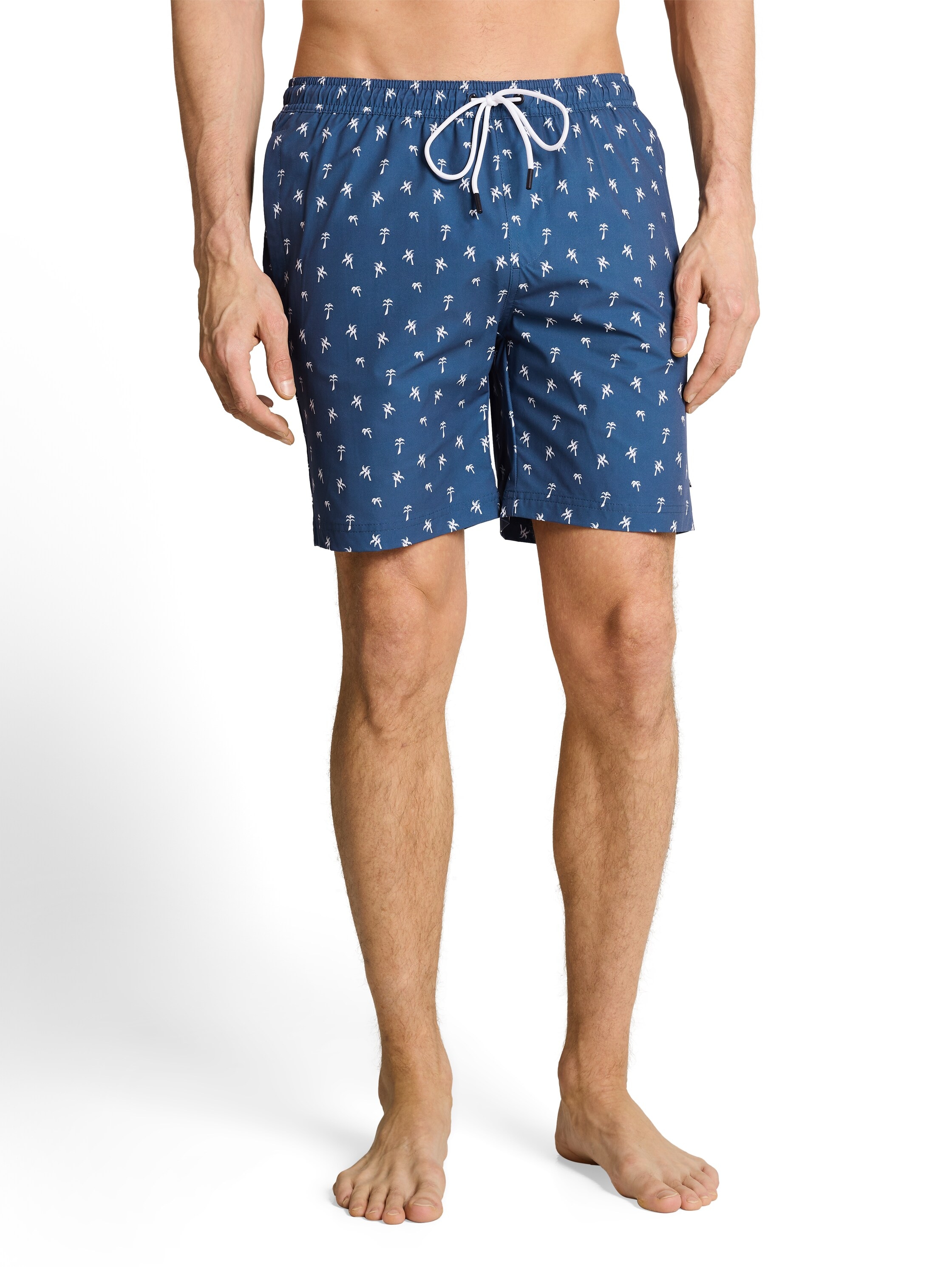 Image of TOM TAILOR Denim Badeshorts Schwimmshorts mit Allover-Print