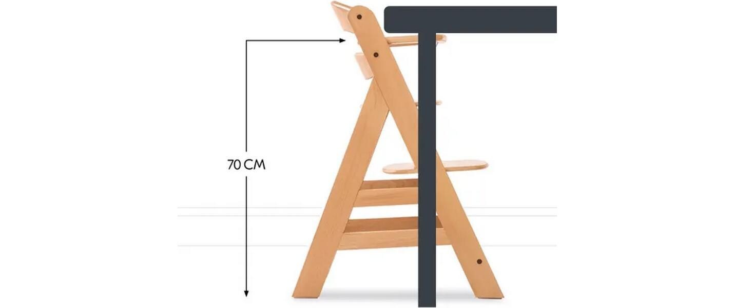 Image of Hauck Hochstuhl "Hochstuhl Alpha+ Pro, mit Newborn-Aufsatz" () dieses Produkt besteht aus FSC-zertifiziertem Material