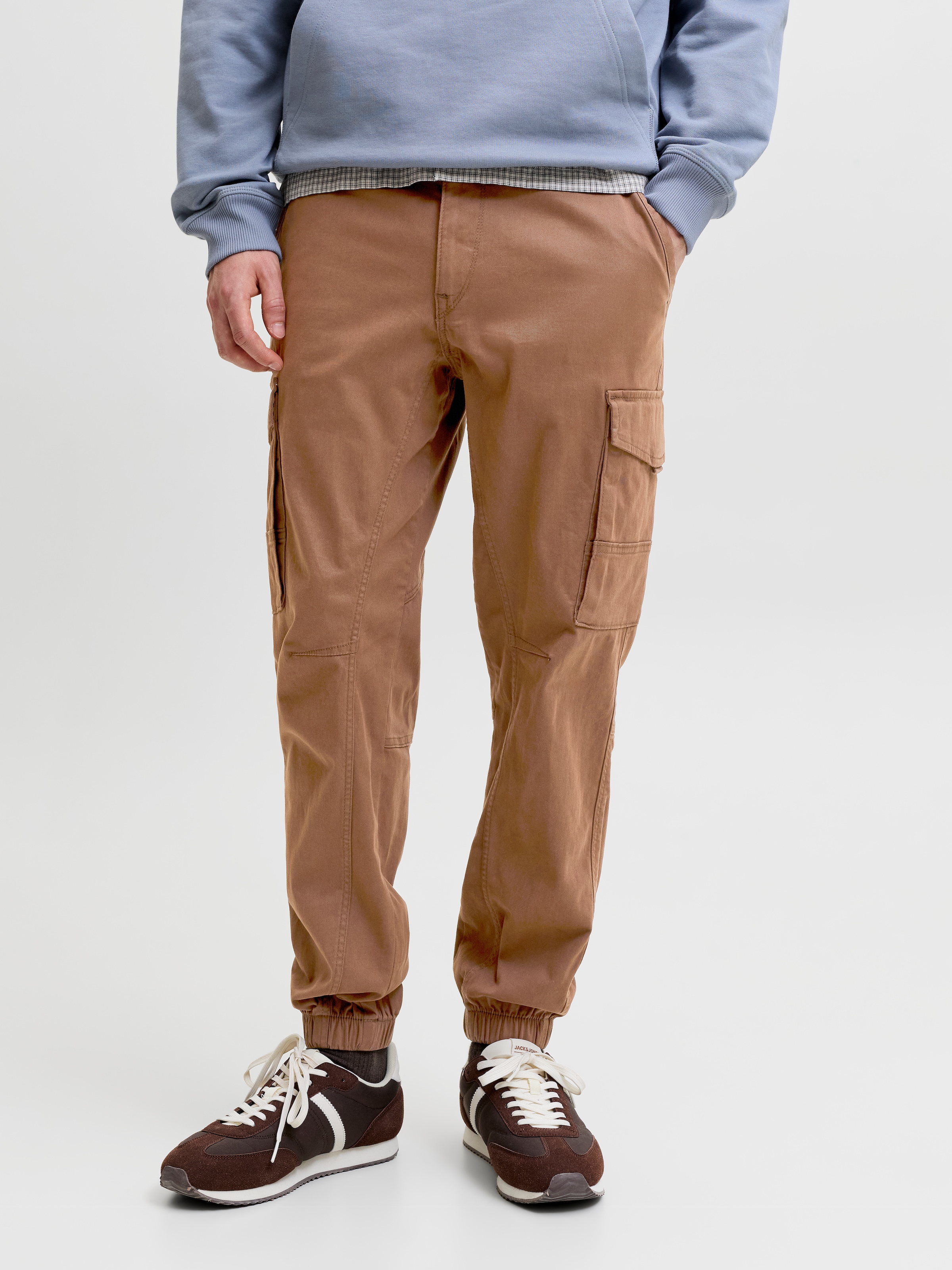 Image of Jack & Jones Cargohose "PAUL FLAKE" Baumwollmischung, regular fit