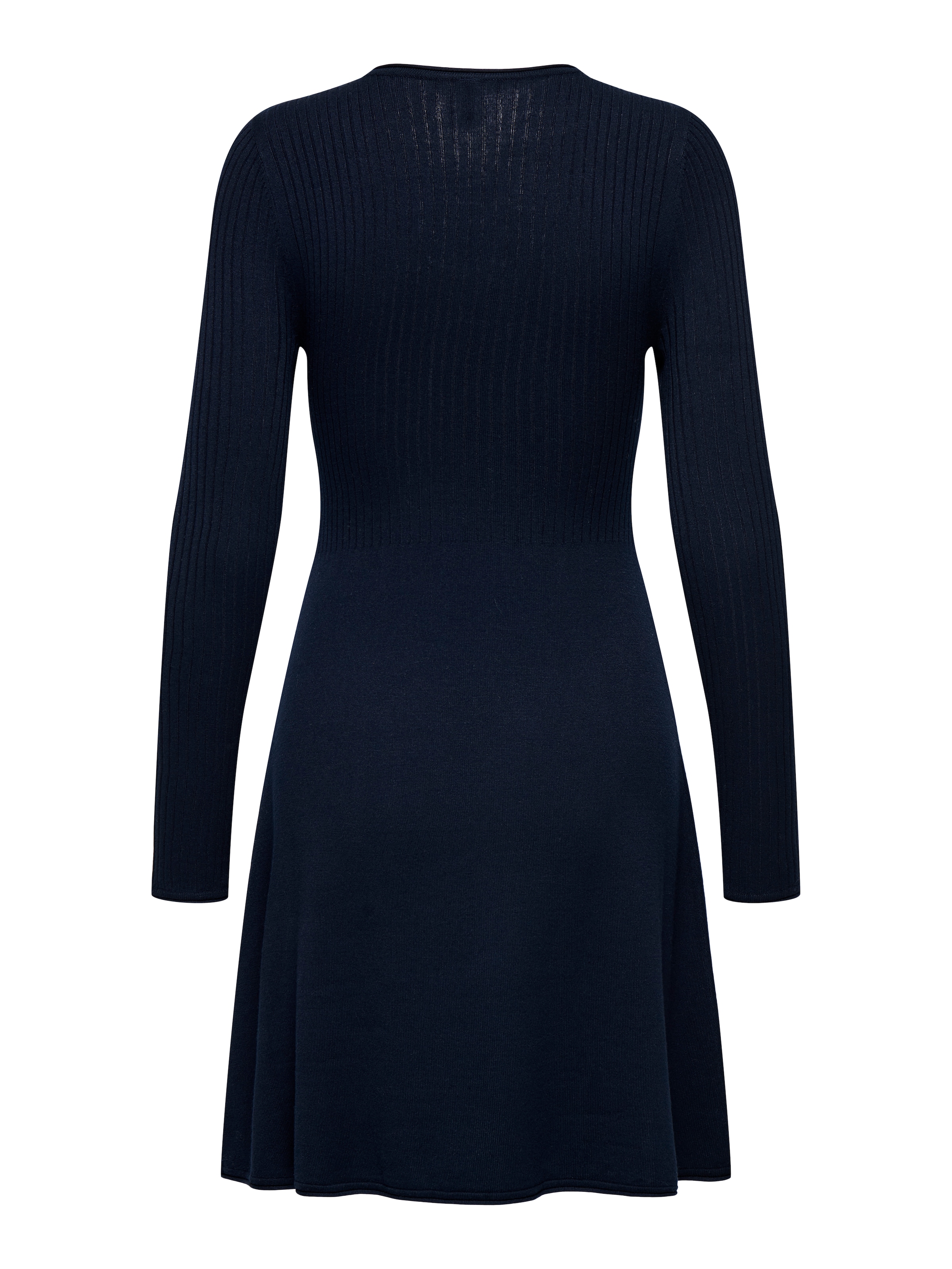 ONLY Midikleid »ONLMILA SL BUTTON O-NECK DRESS EX KNT«