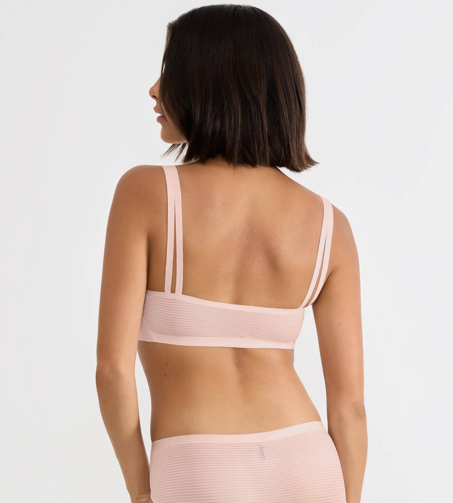 sloggi Brassière »ZERO Feel Air« atmungskativ, semi-transparenter Look, doppellagig ohne Pads